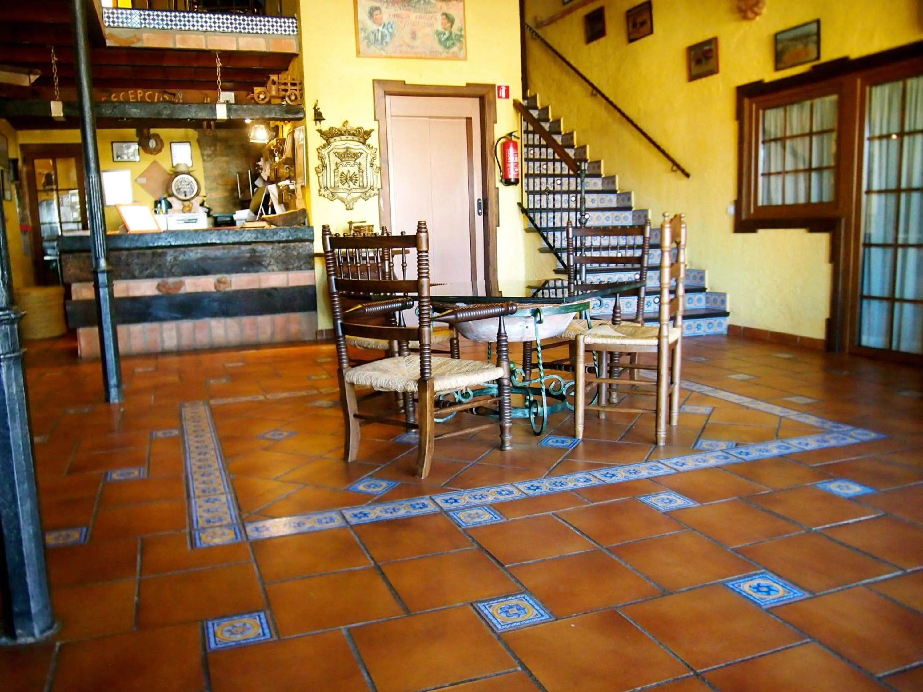 Lobby or reception in Hotel Rural El Cortijo