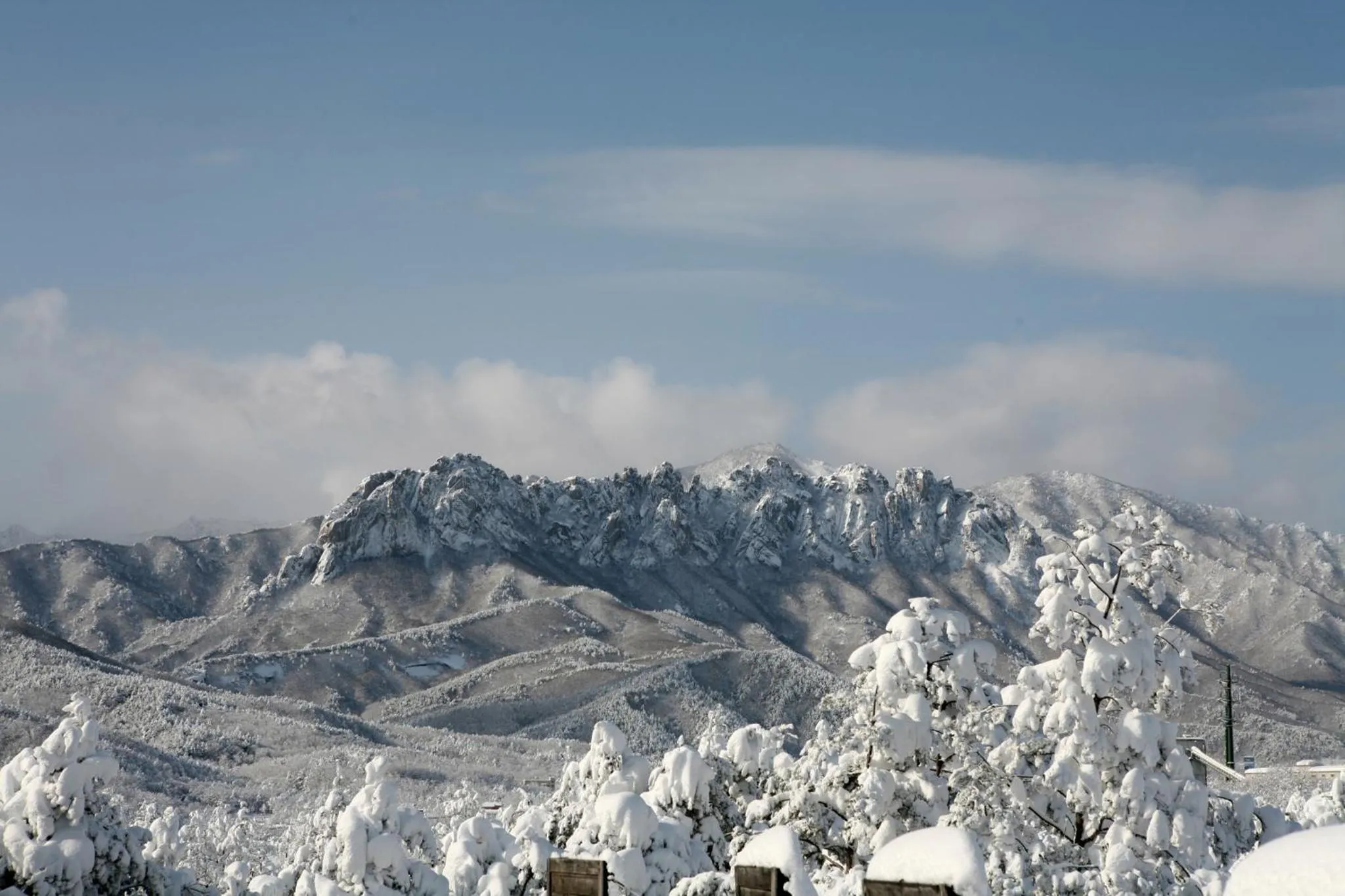 Bird's eye view in Hanwha Resort Seorak Sorano
