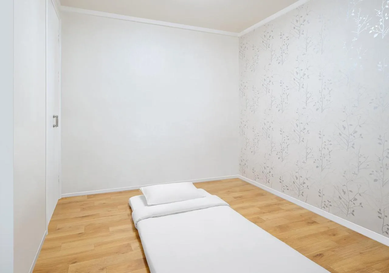 Bed in Hanwha Resort Seorak Sorano