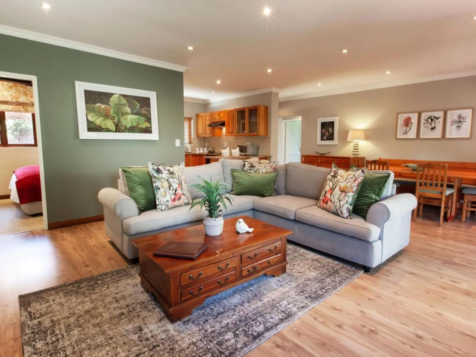 Seating area in Oliver`s