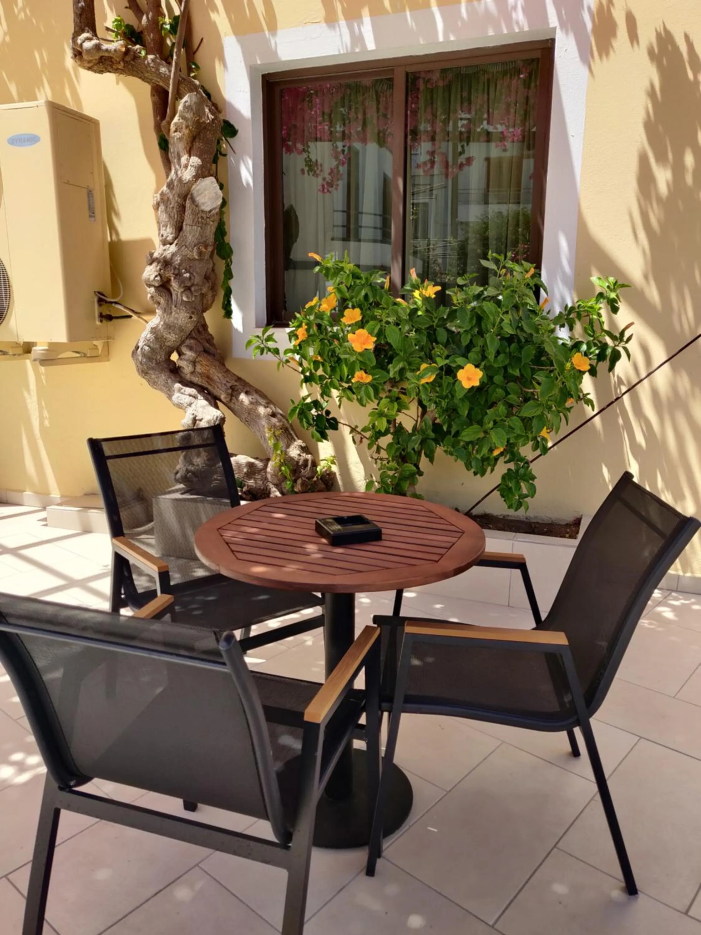 Patio in Titania Hotel Karpathos