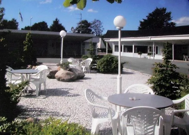 Patio in Fleninge Classic Motel