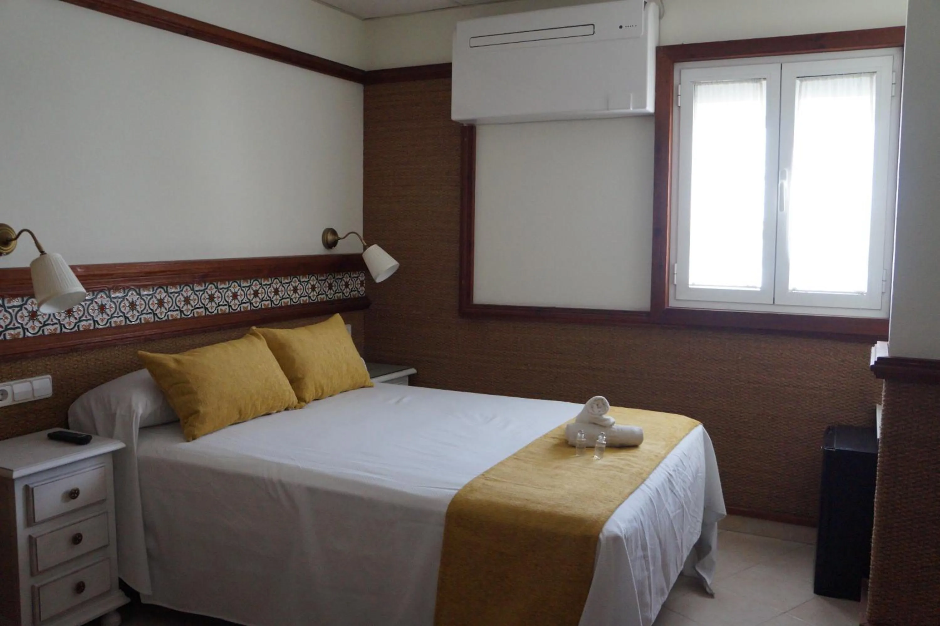 Bed in Hostal La Conileña