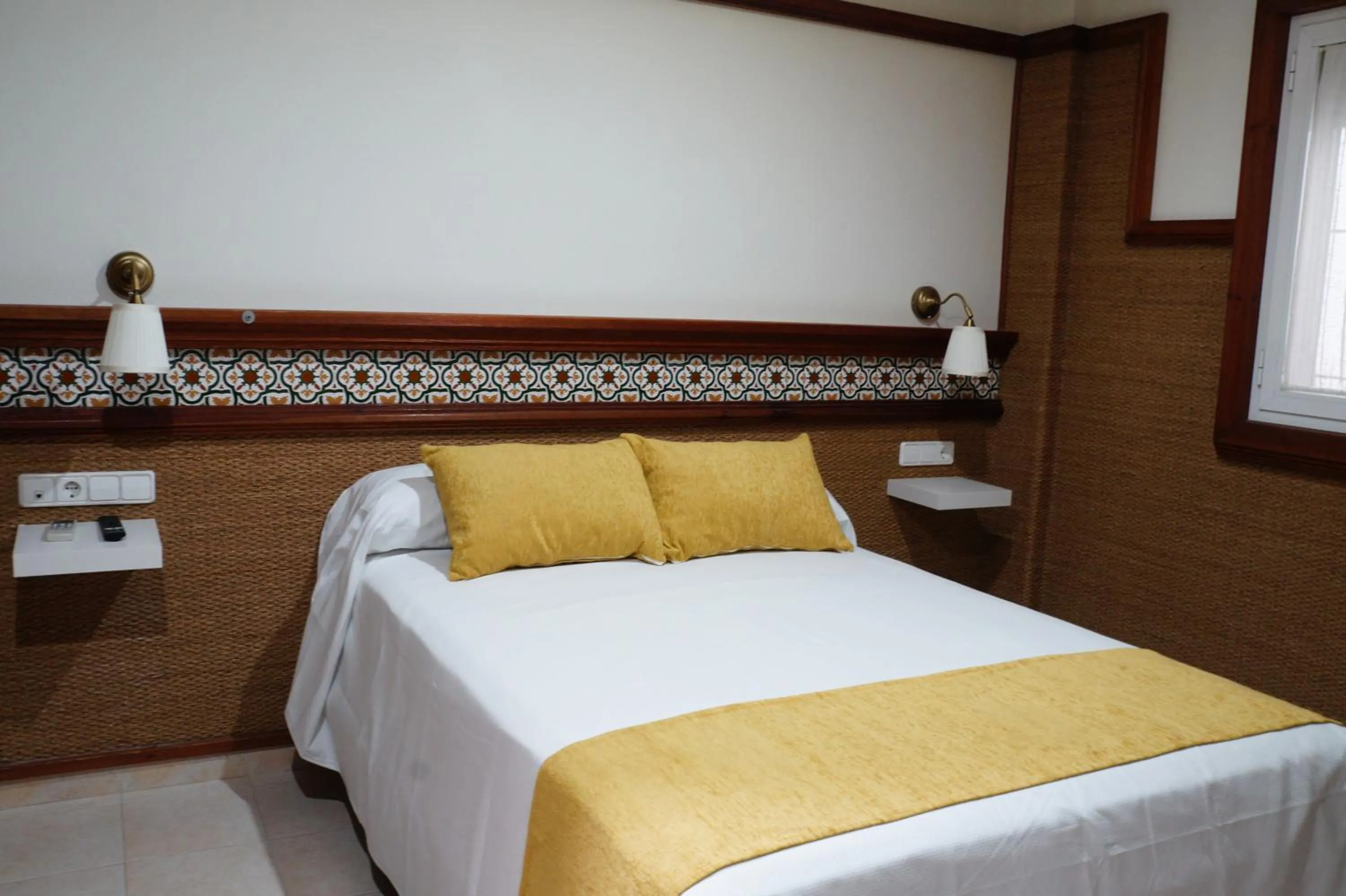 Bed in Hostal La Conileña