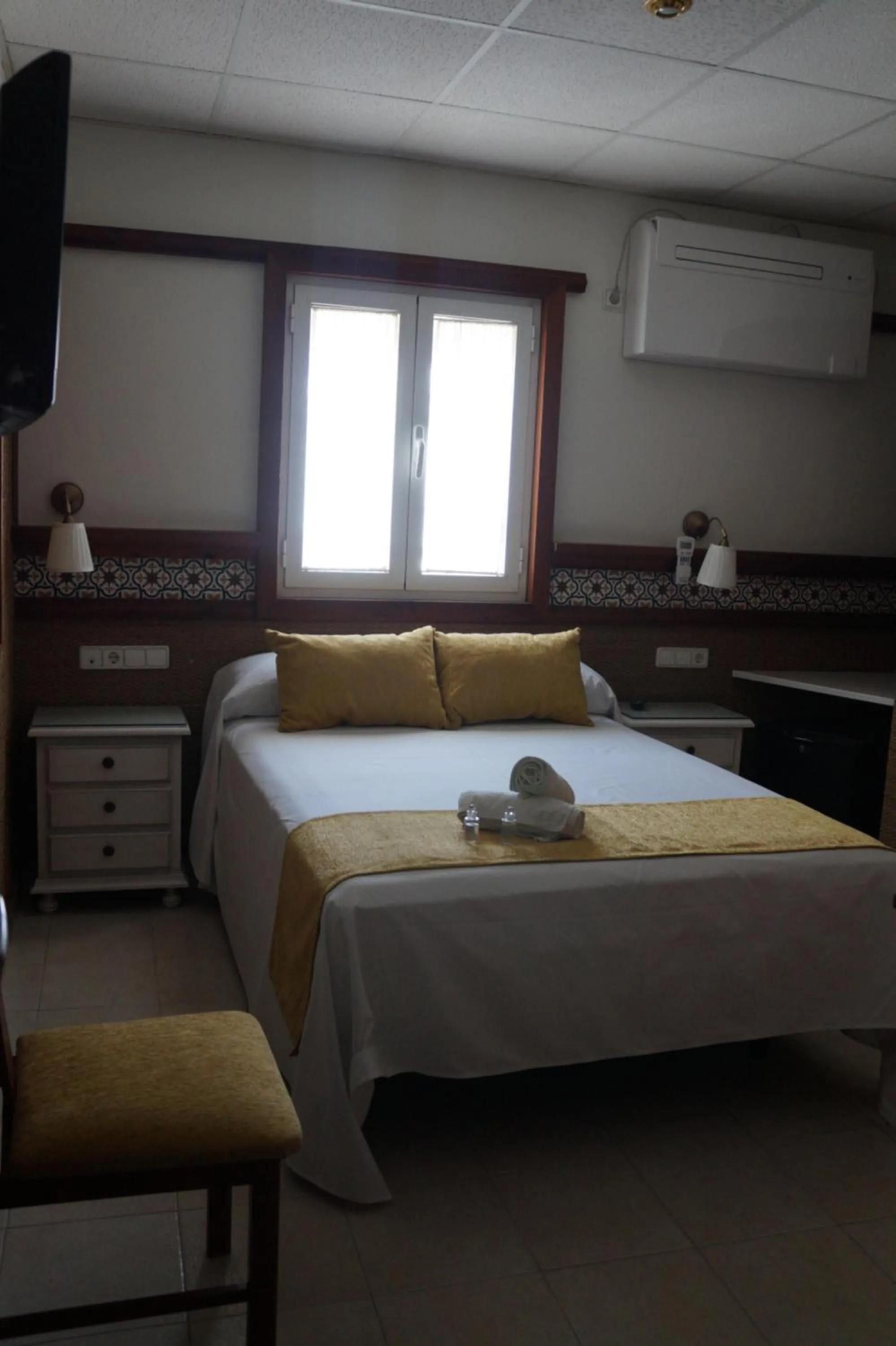 Bed in Hostal La Conileña