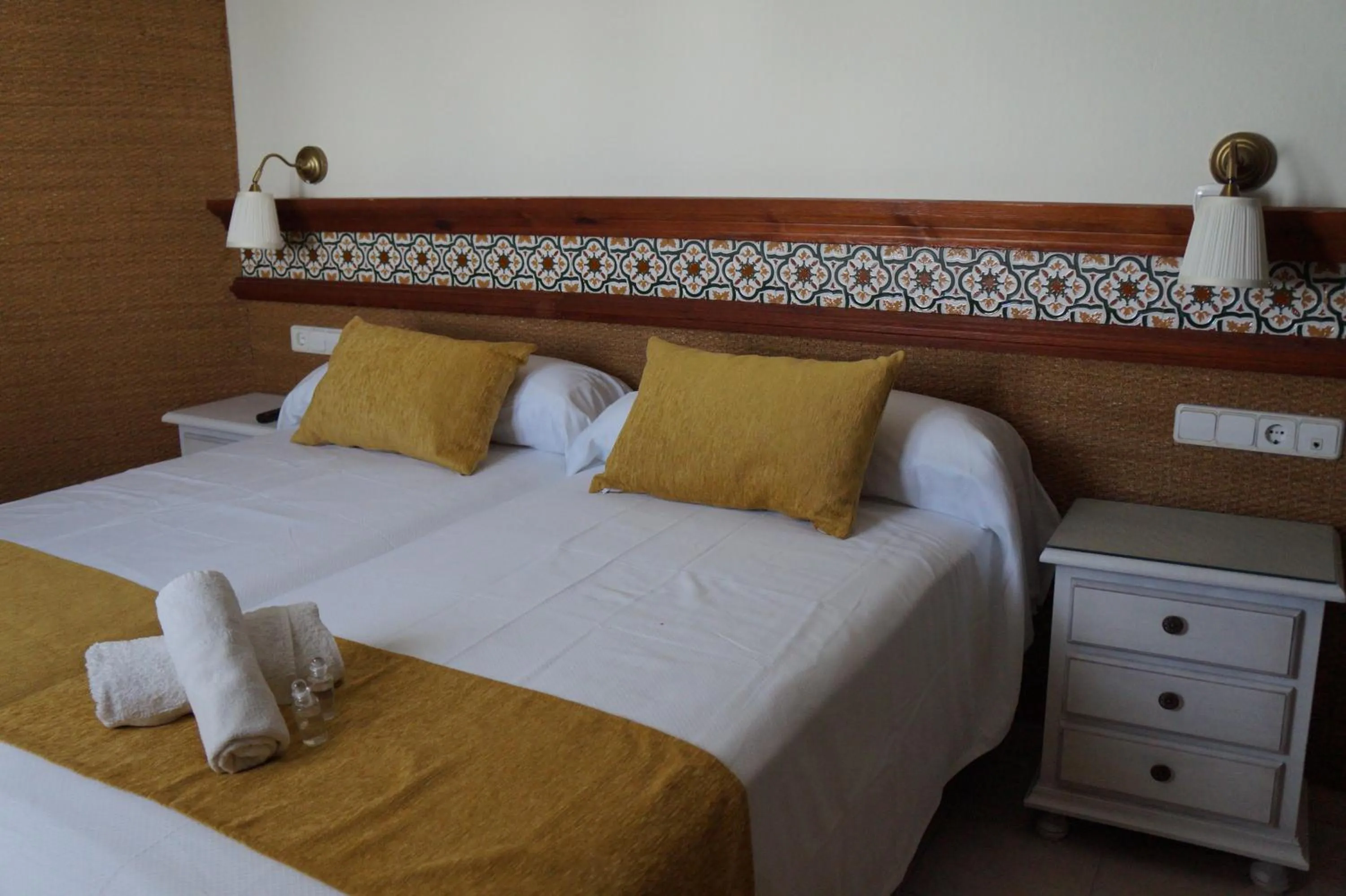 Bed in Hostal La Conileña