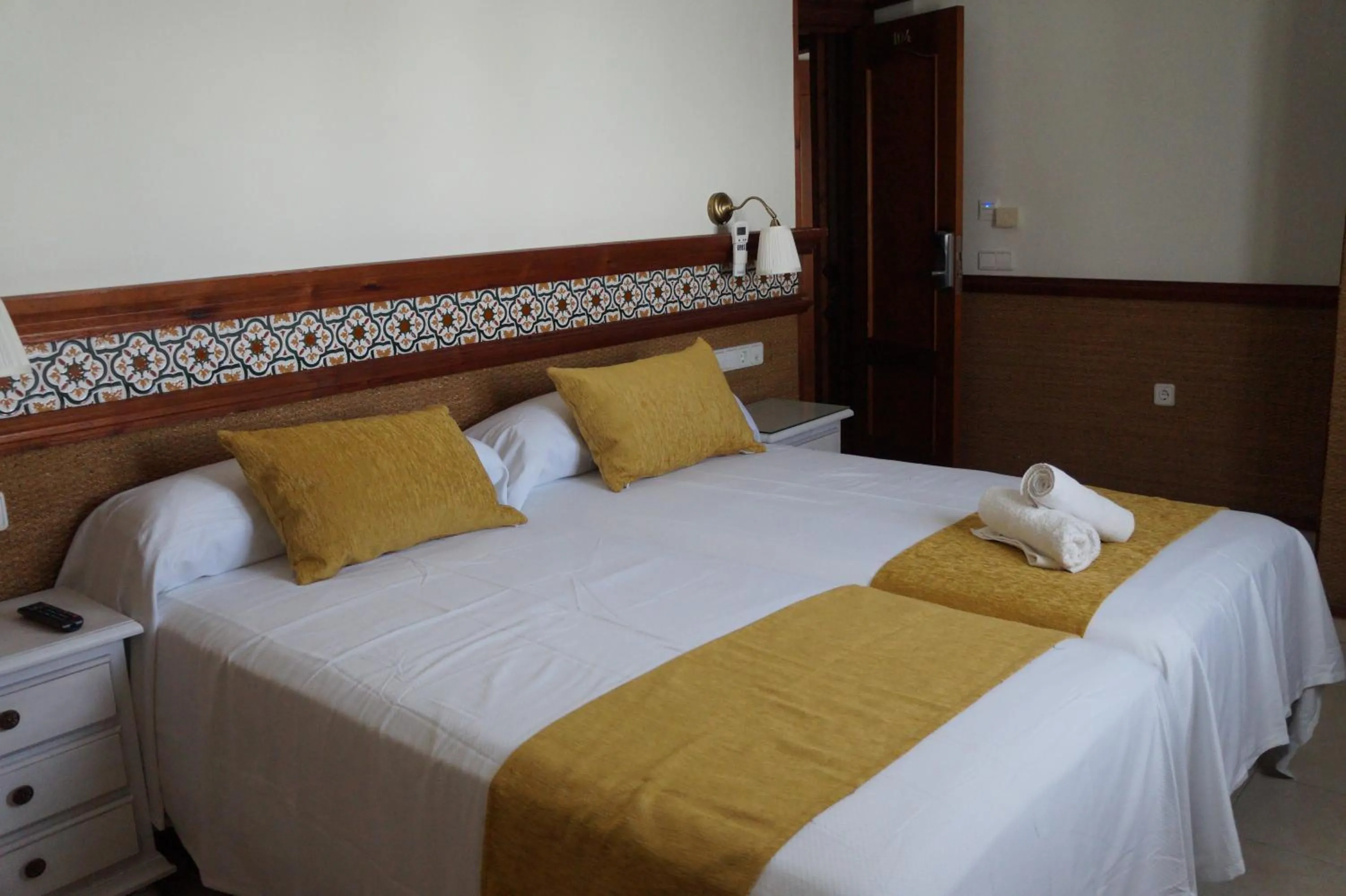 Bed in Hostal La Conileña