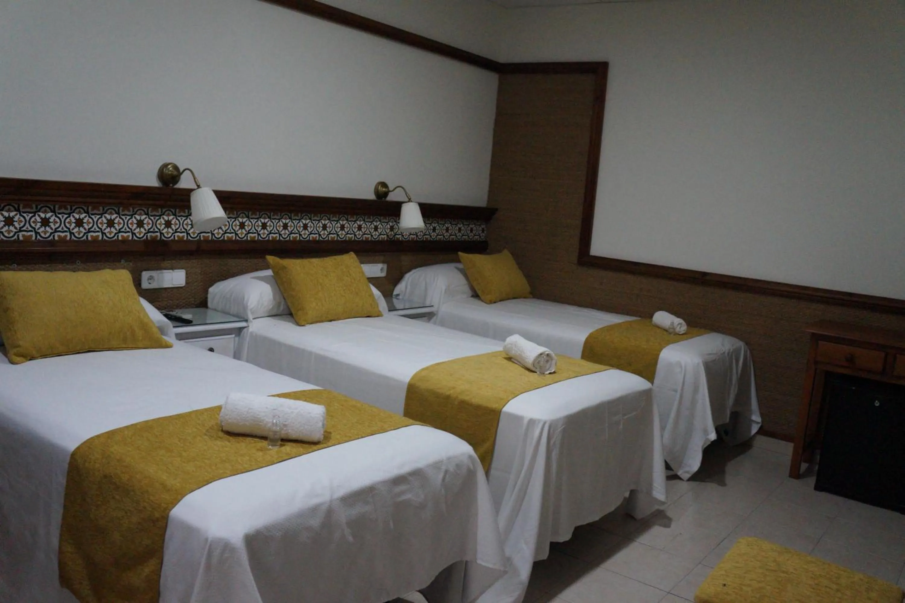 Bed in Hostal La Conileña