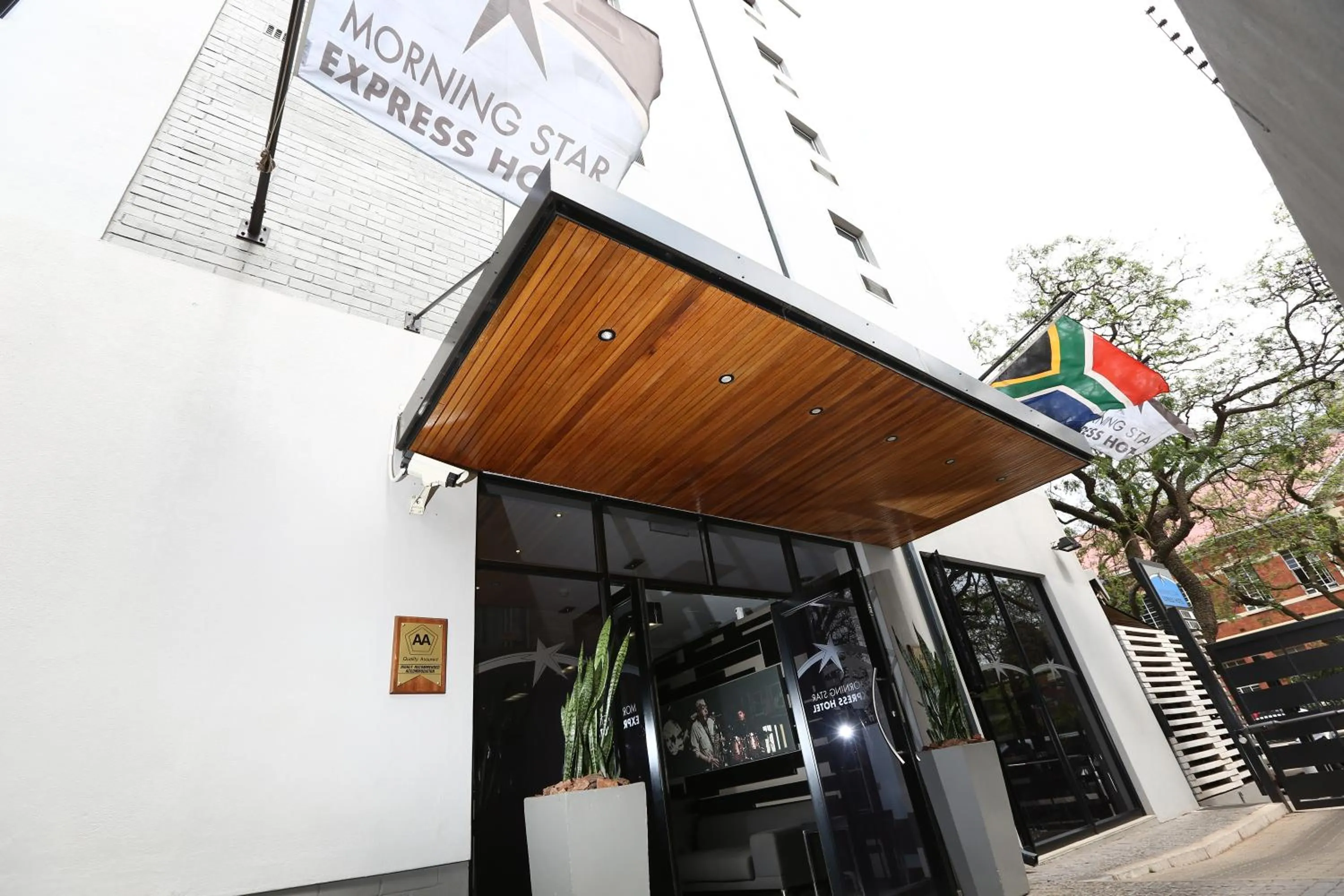 Facade/entrance in Inani Hotel Morning Star