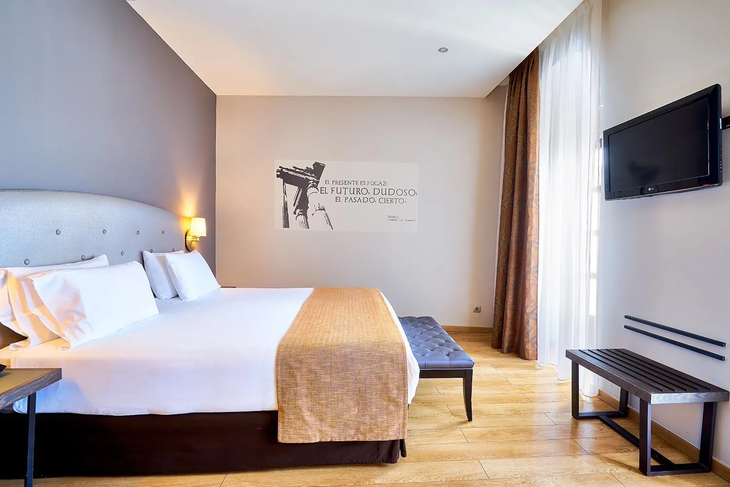 Bed in Eurostars Patios de Cordoba