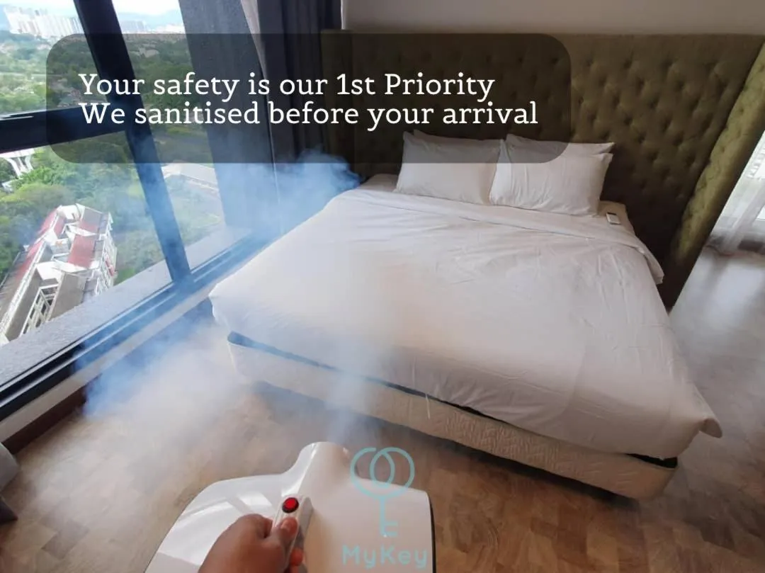 Bed in Expressionz Professional Suites by MyKey