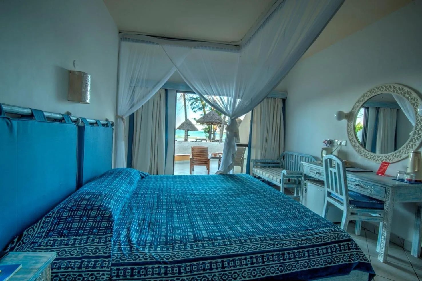 Bed in Turtle Bay Beach Club- All Inclusive