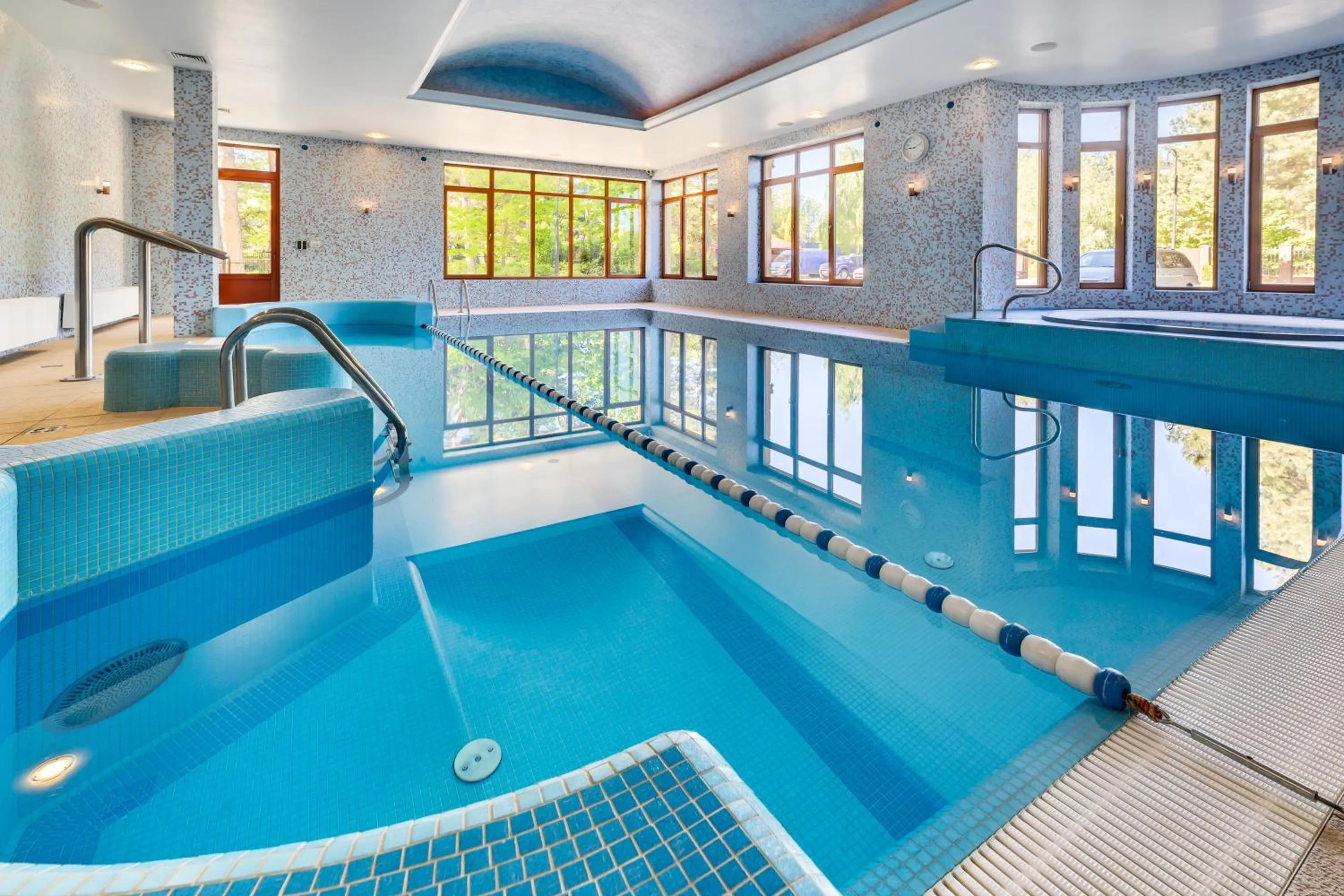 Pool view in Hotel Pan Tadeusz