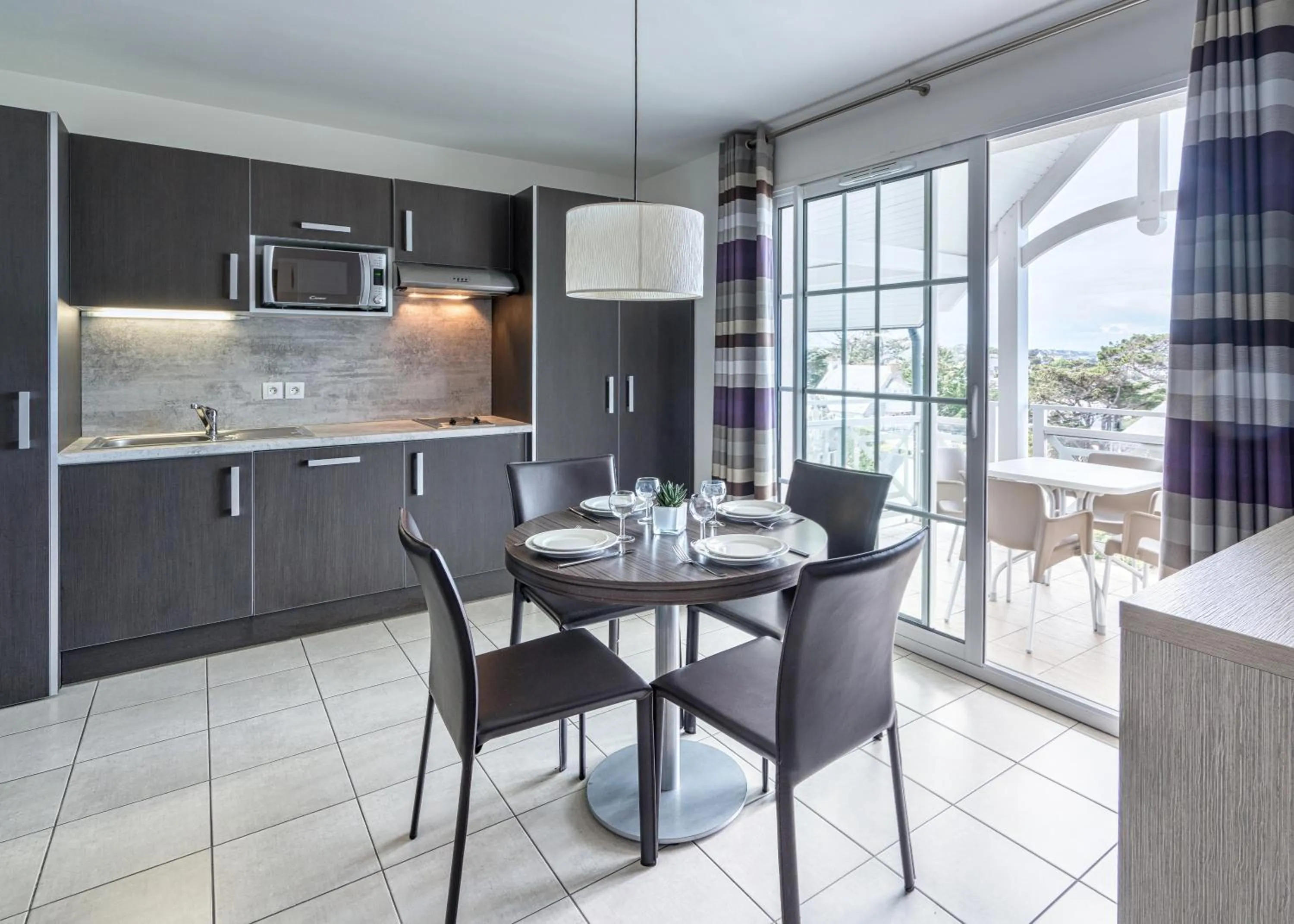 Dining area in Les Villas du SPA