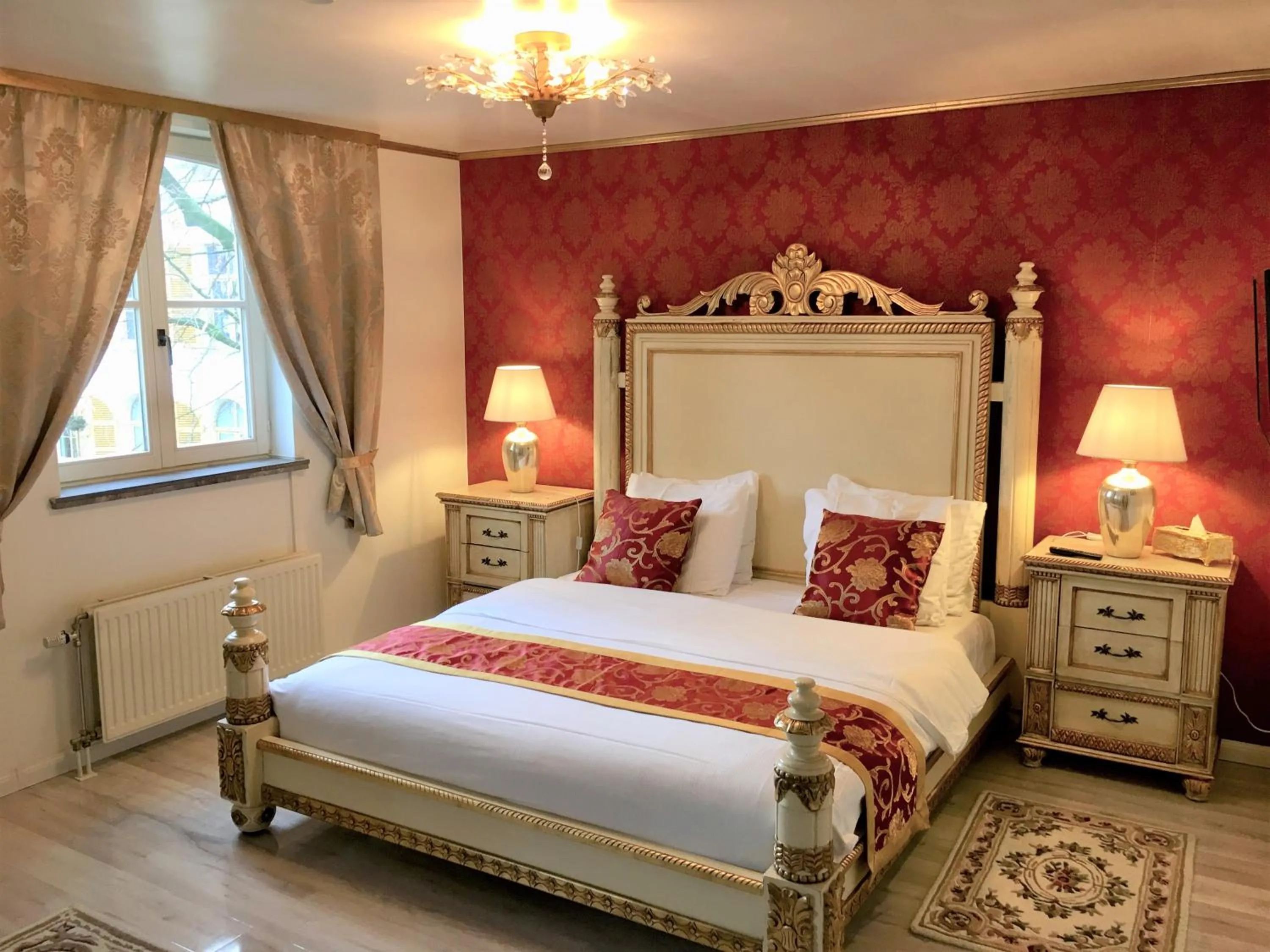 Bedroom, Bed in Koetshuis Bosdam