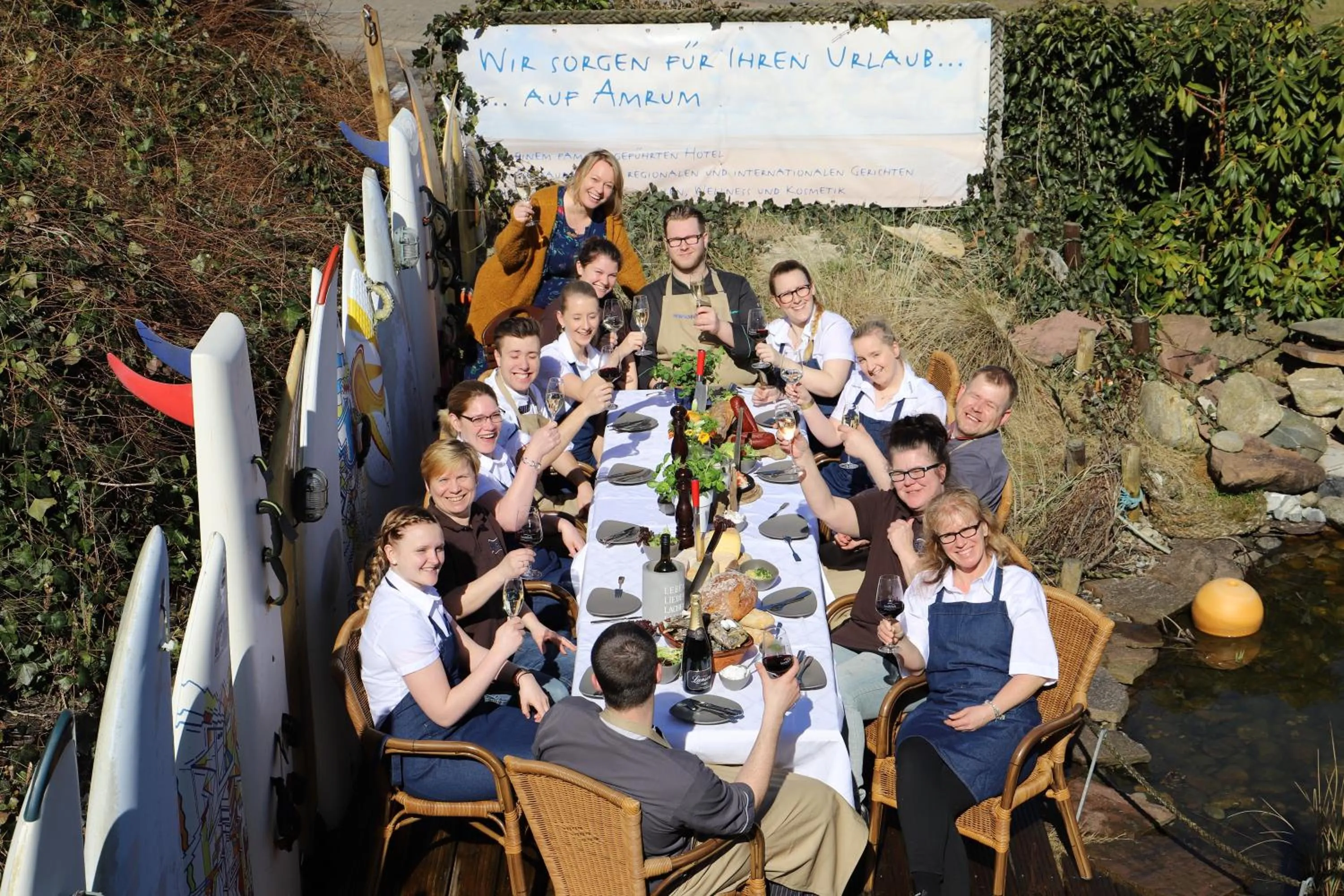 People in Seeblick Genuss und Spa Resort Amrum