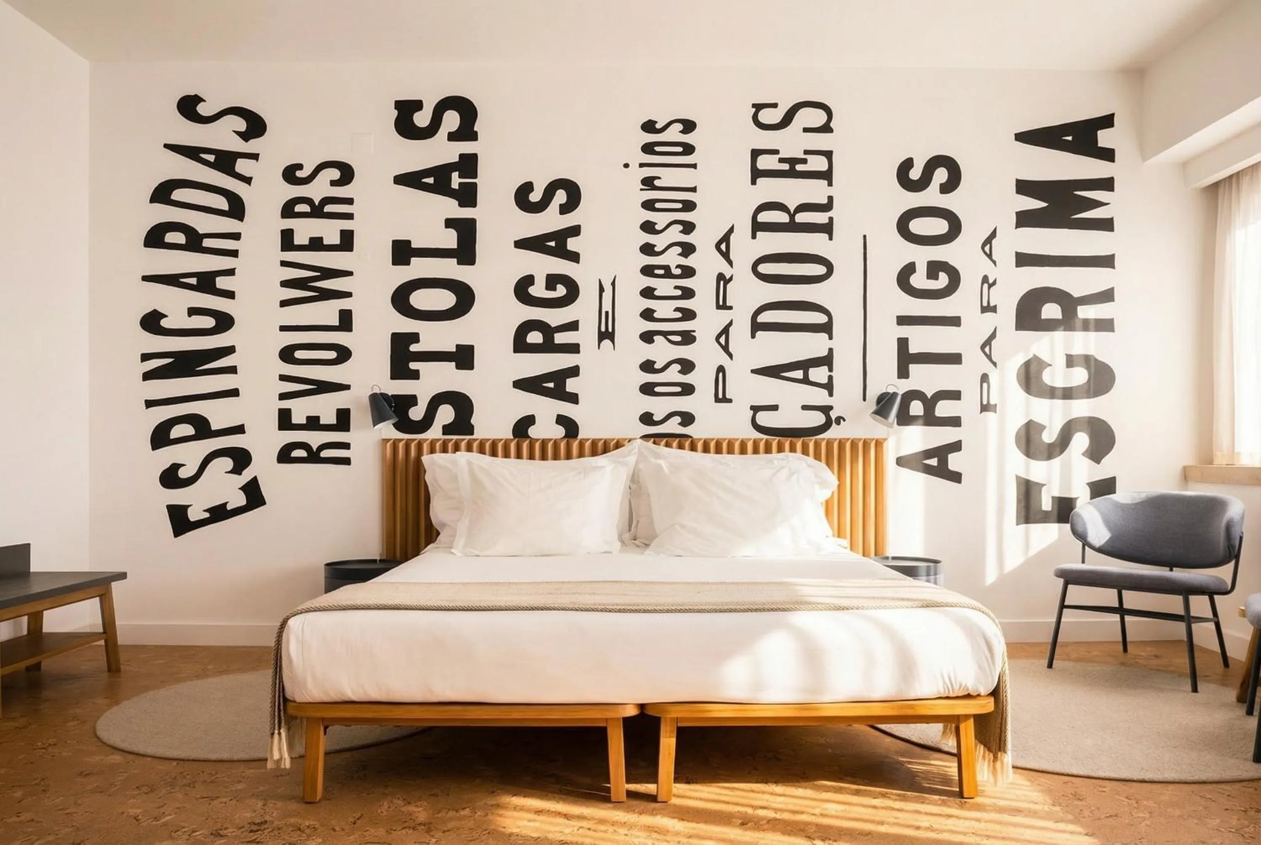 Bed in The Lisbonaire Apartments