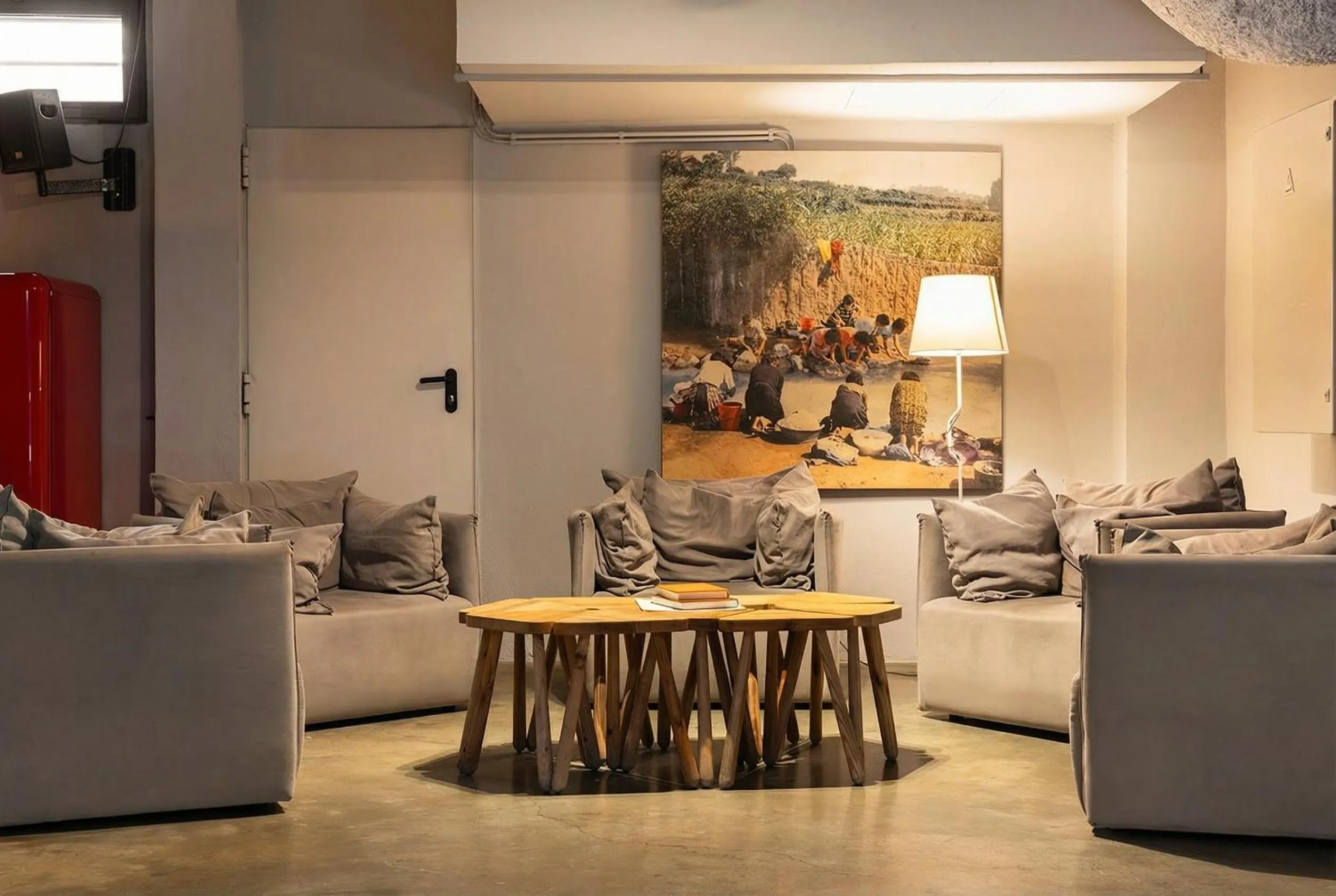 Living room in The Lisbonaire Apartments