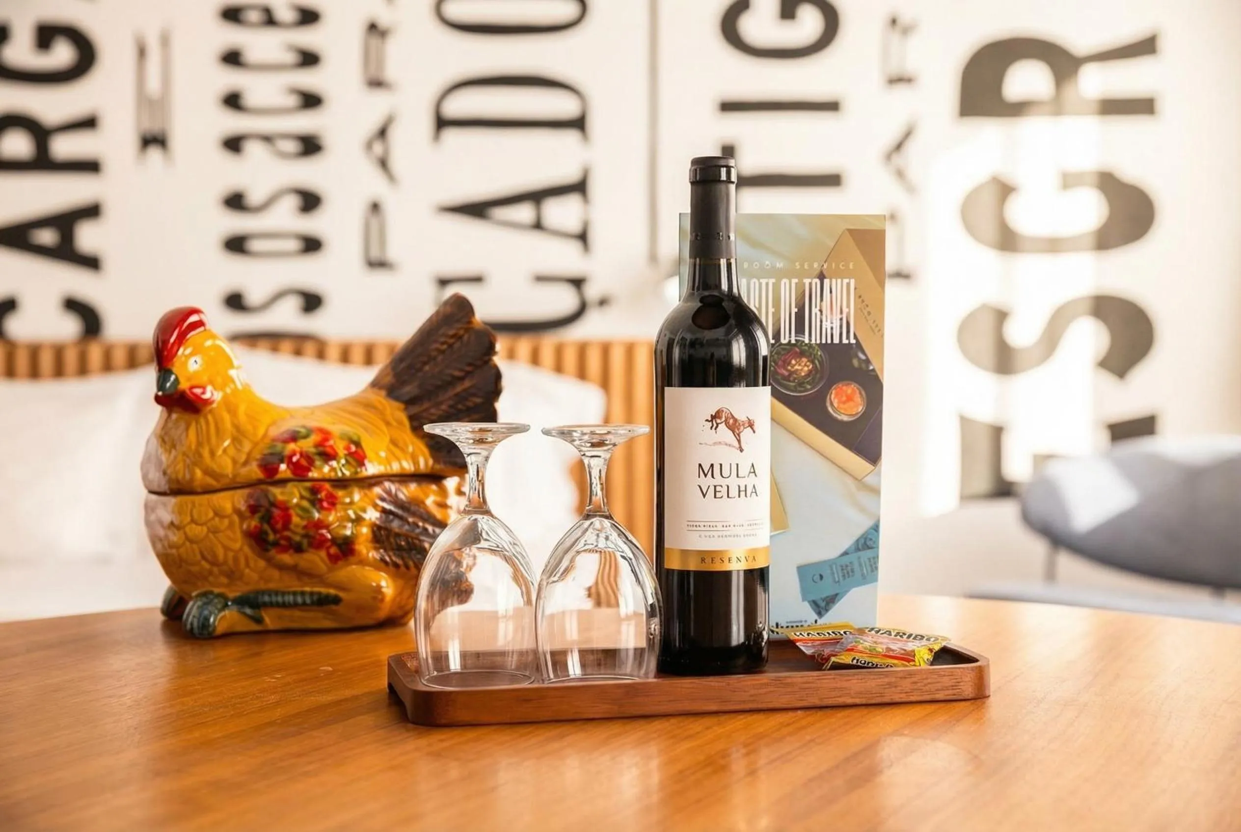 Food and drinks in The Lisbonaire Apartments