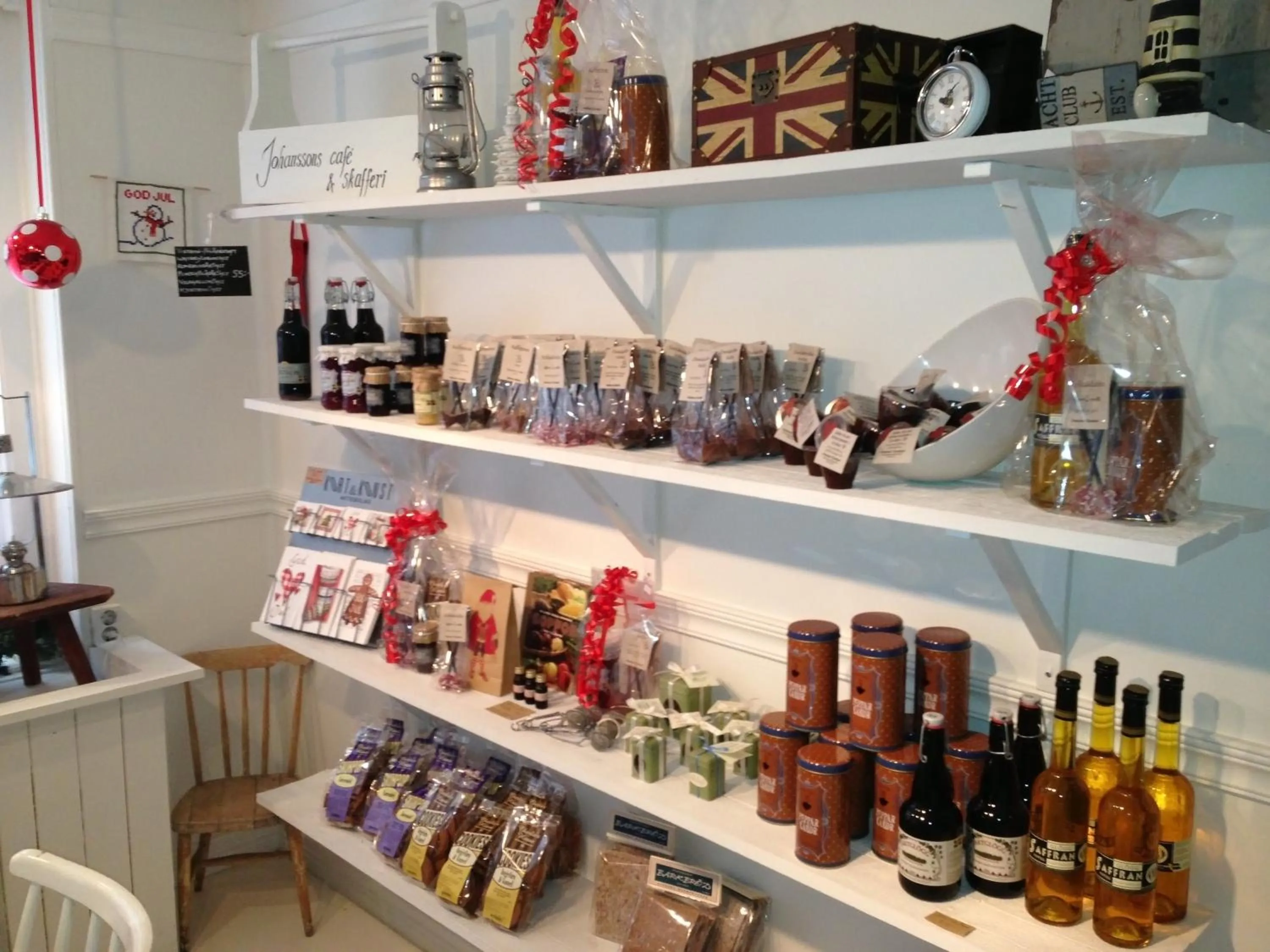On-site shops in Johanssons Gårdshotell i Roslagen