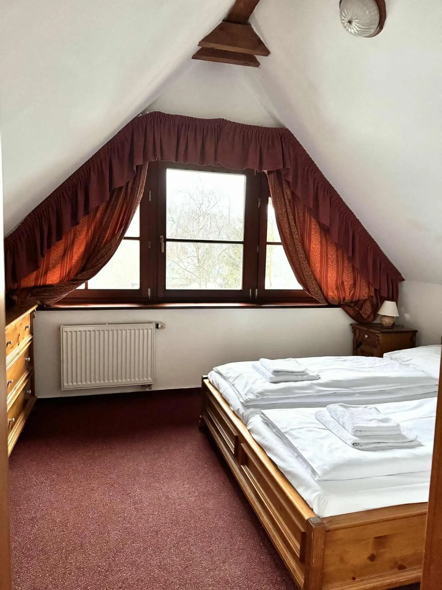 Bed in Sport hotel POMI