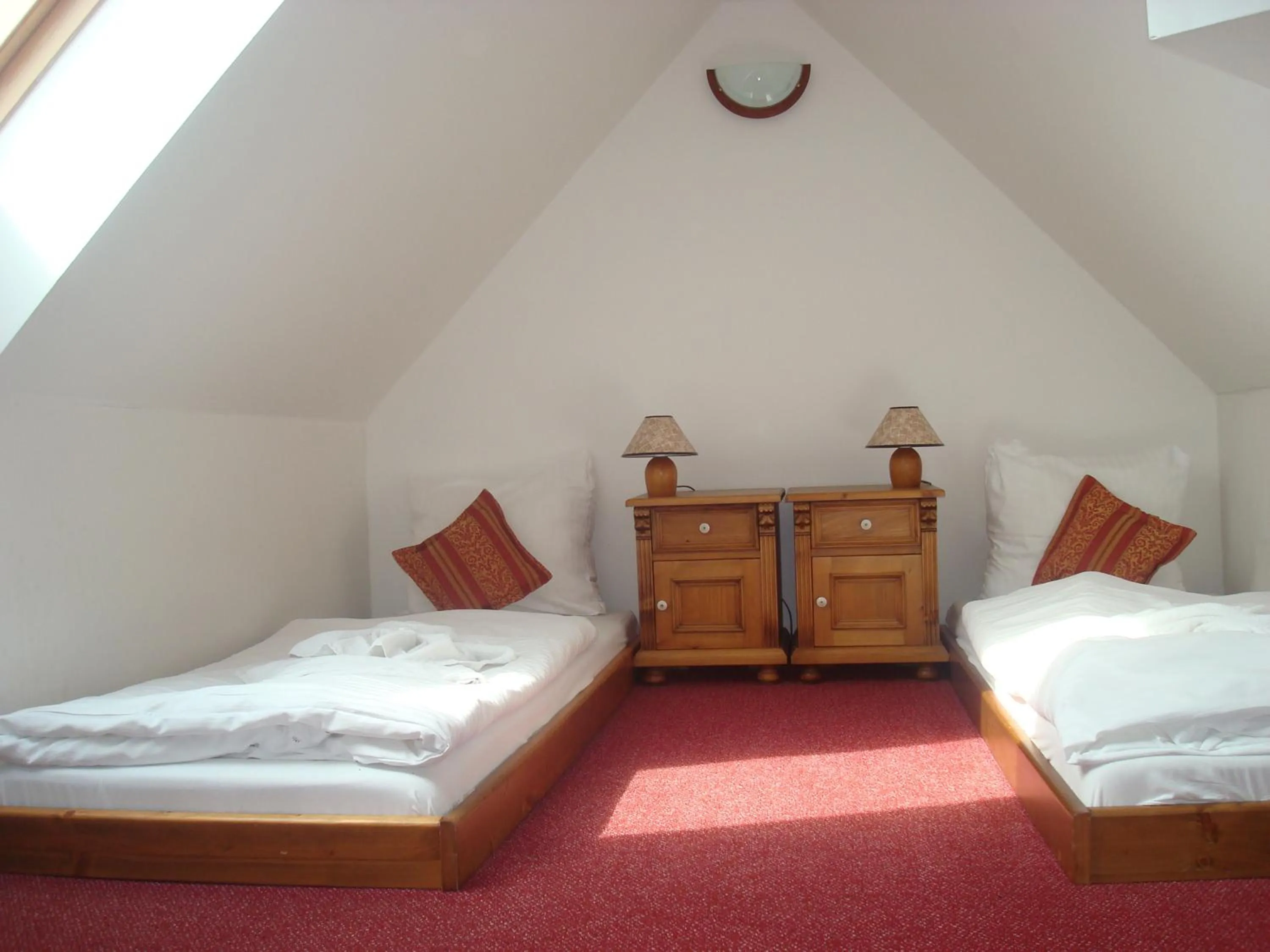 Bed in Sport hotel POMI