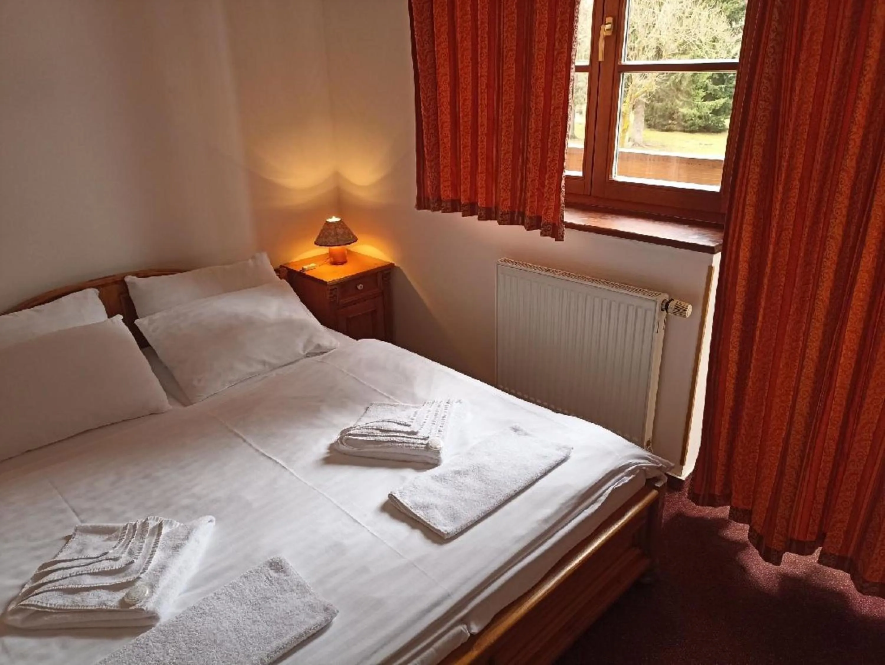 Bed in Sport hotel POMI