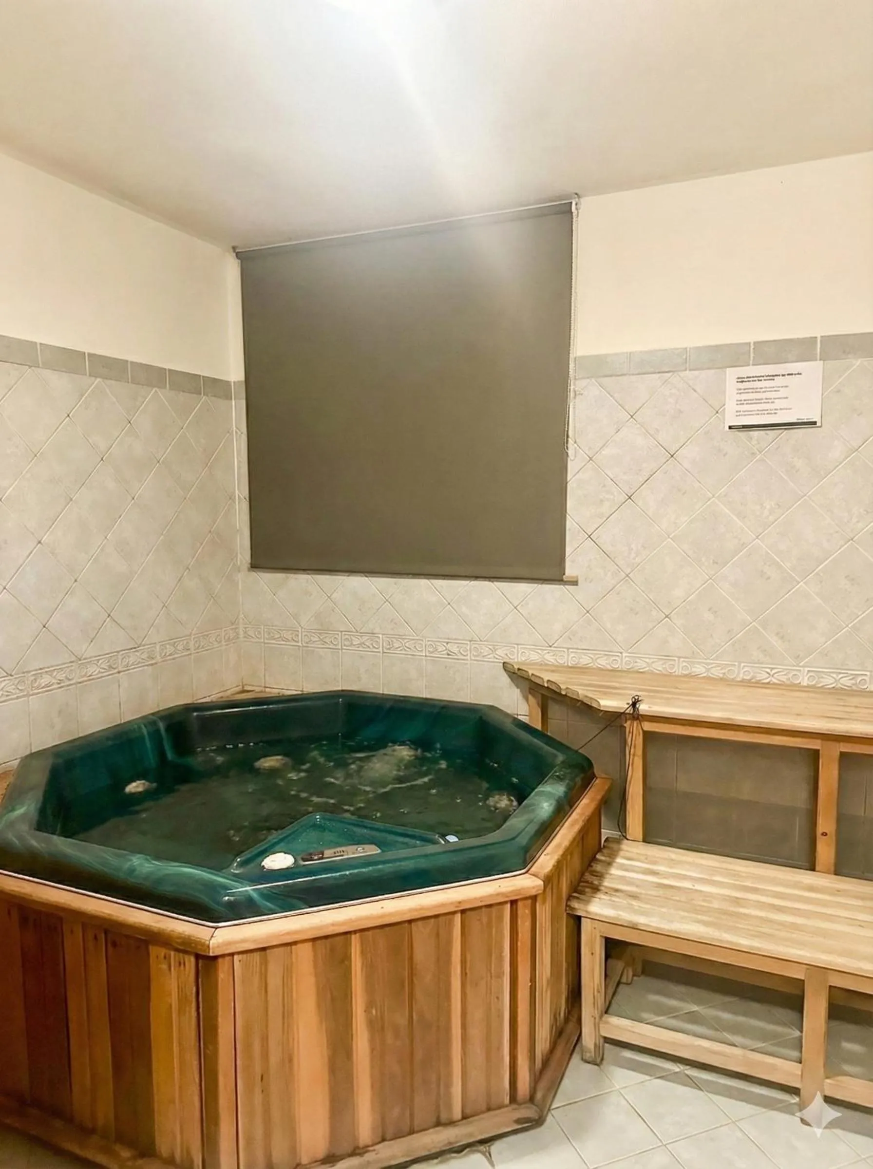 Hot Tub in Sport hotel POMI