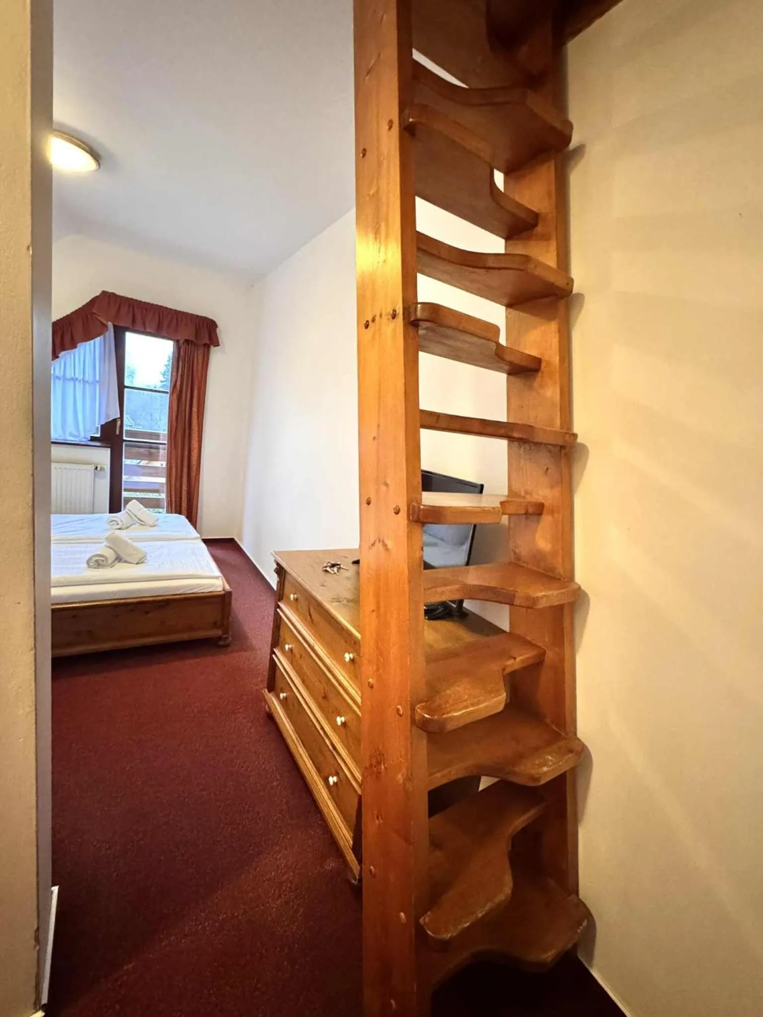 Bed in Sport hotel POMI