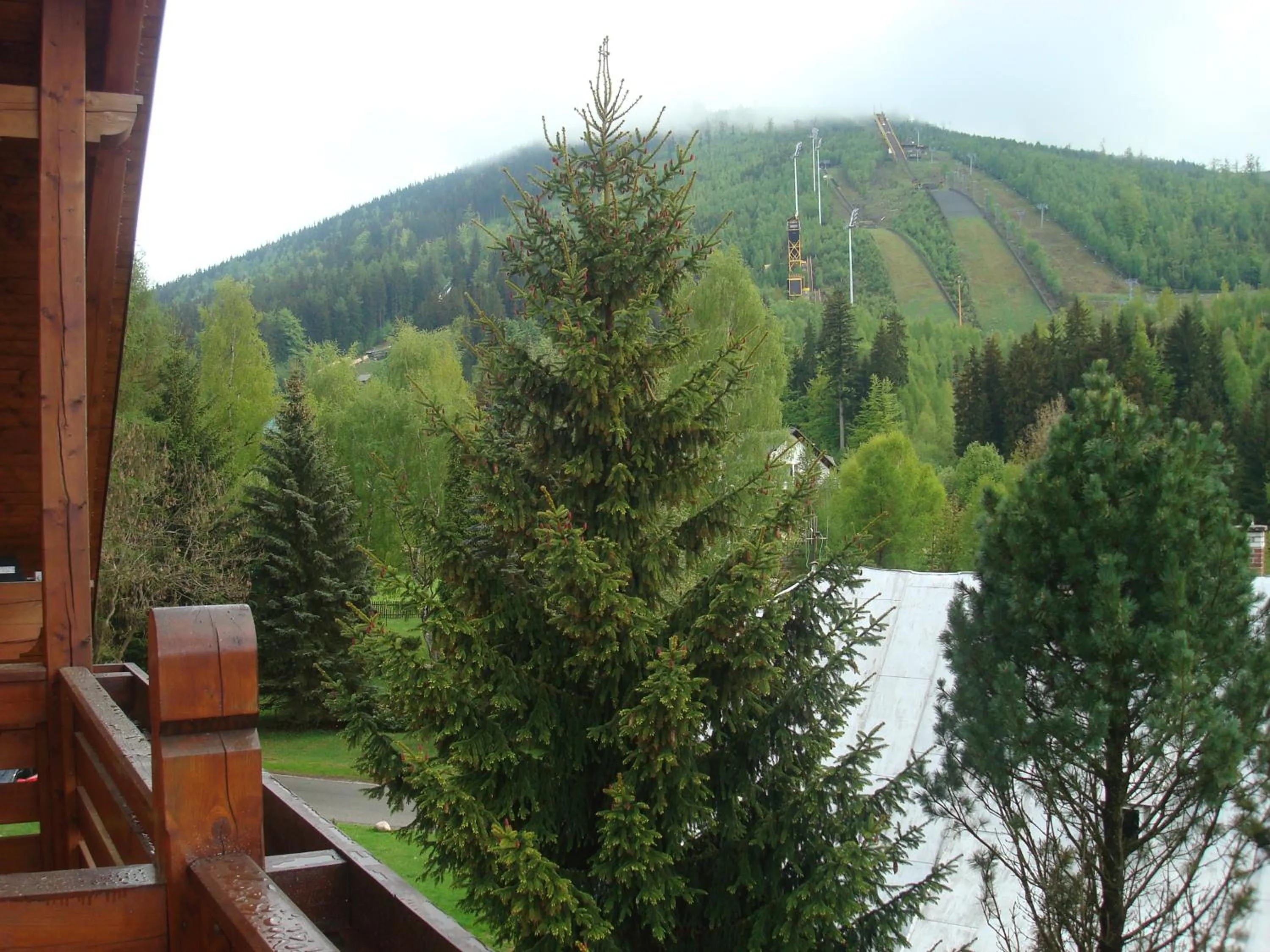 View (from property/room) in Sport hotel POMI