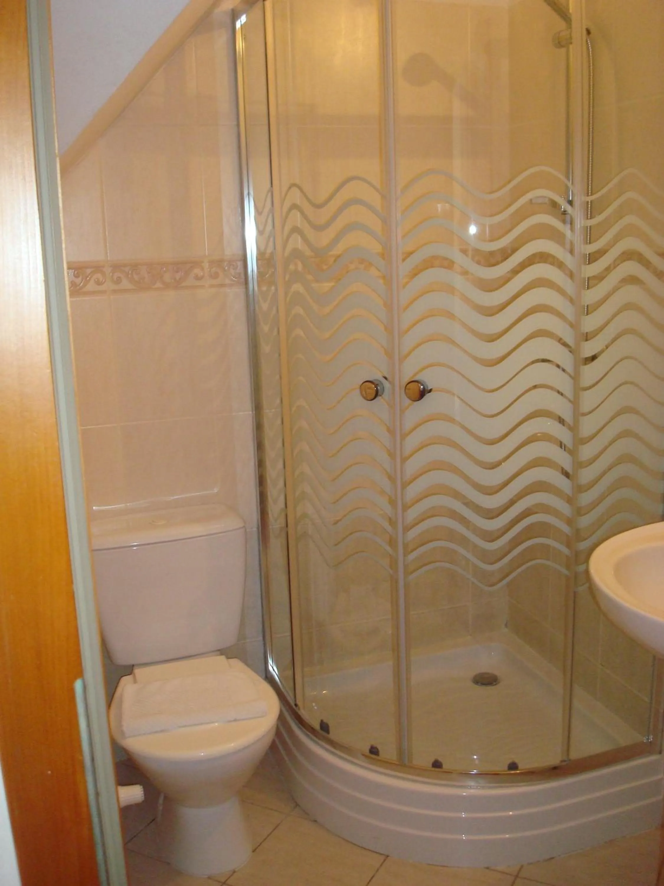 Bathroom in Sport hotel POMI