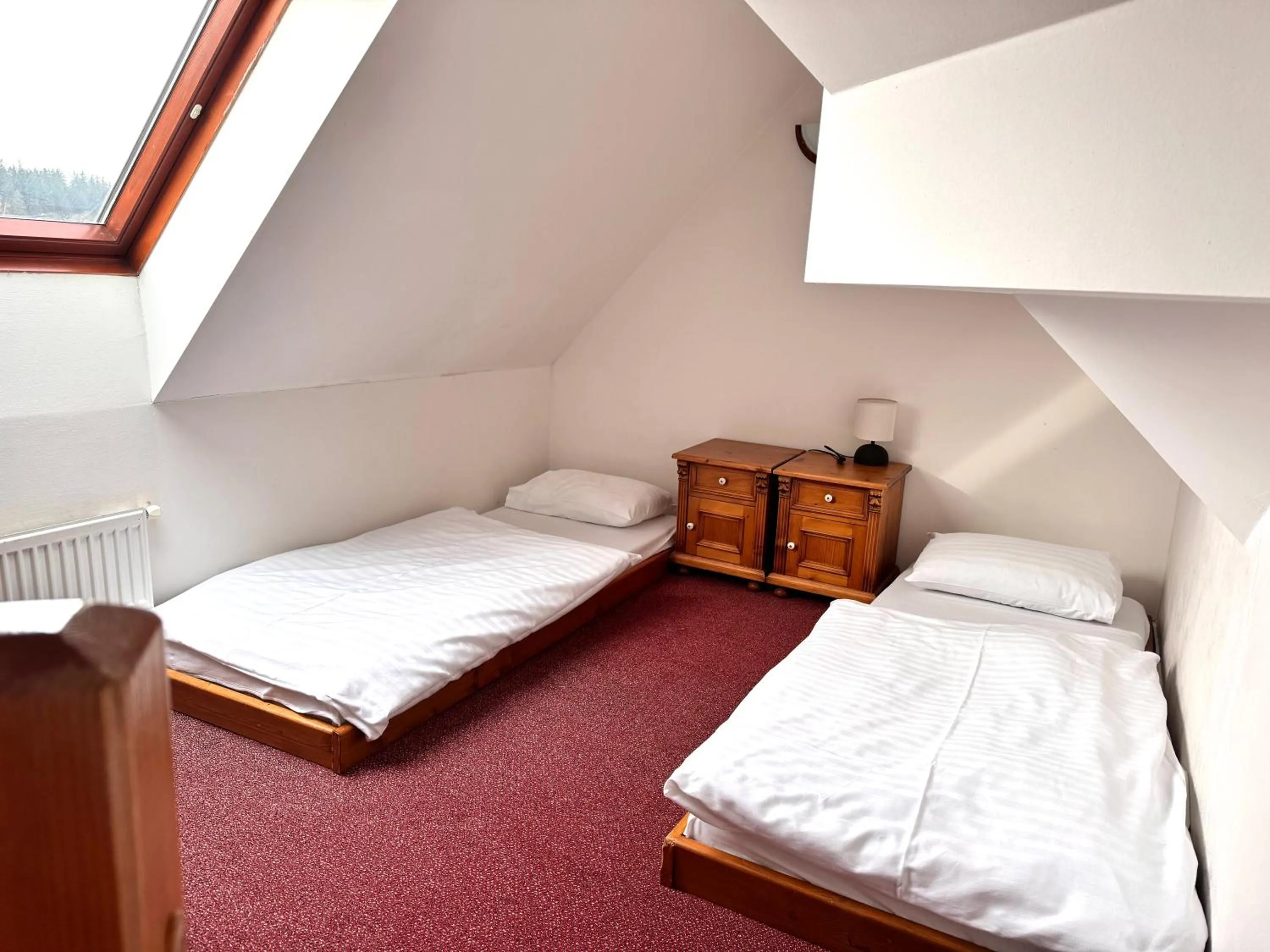 Bed in Sport hotel POMI