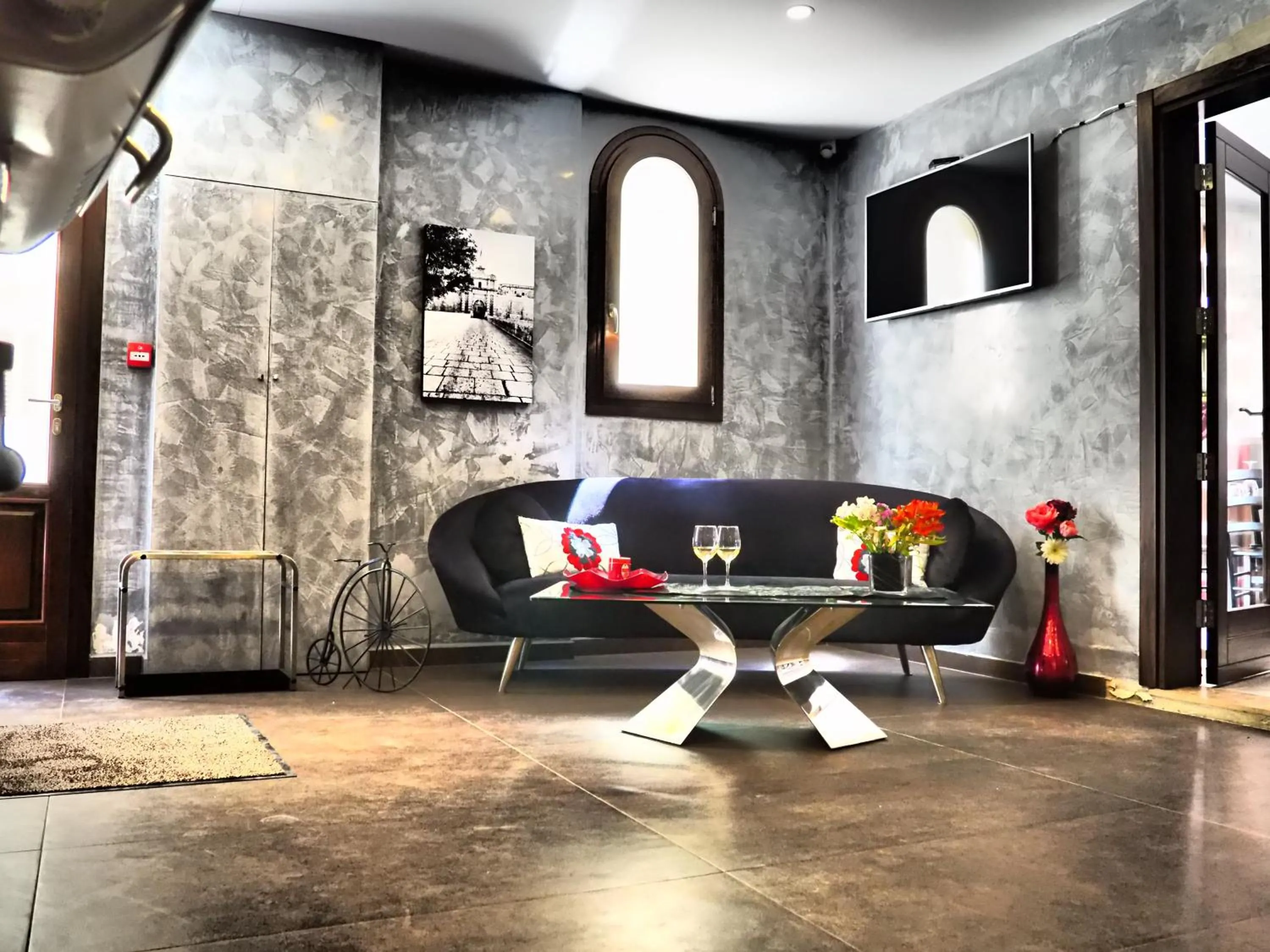 Lobby or reception in Adelphi Boutique Hotel