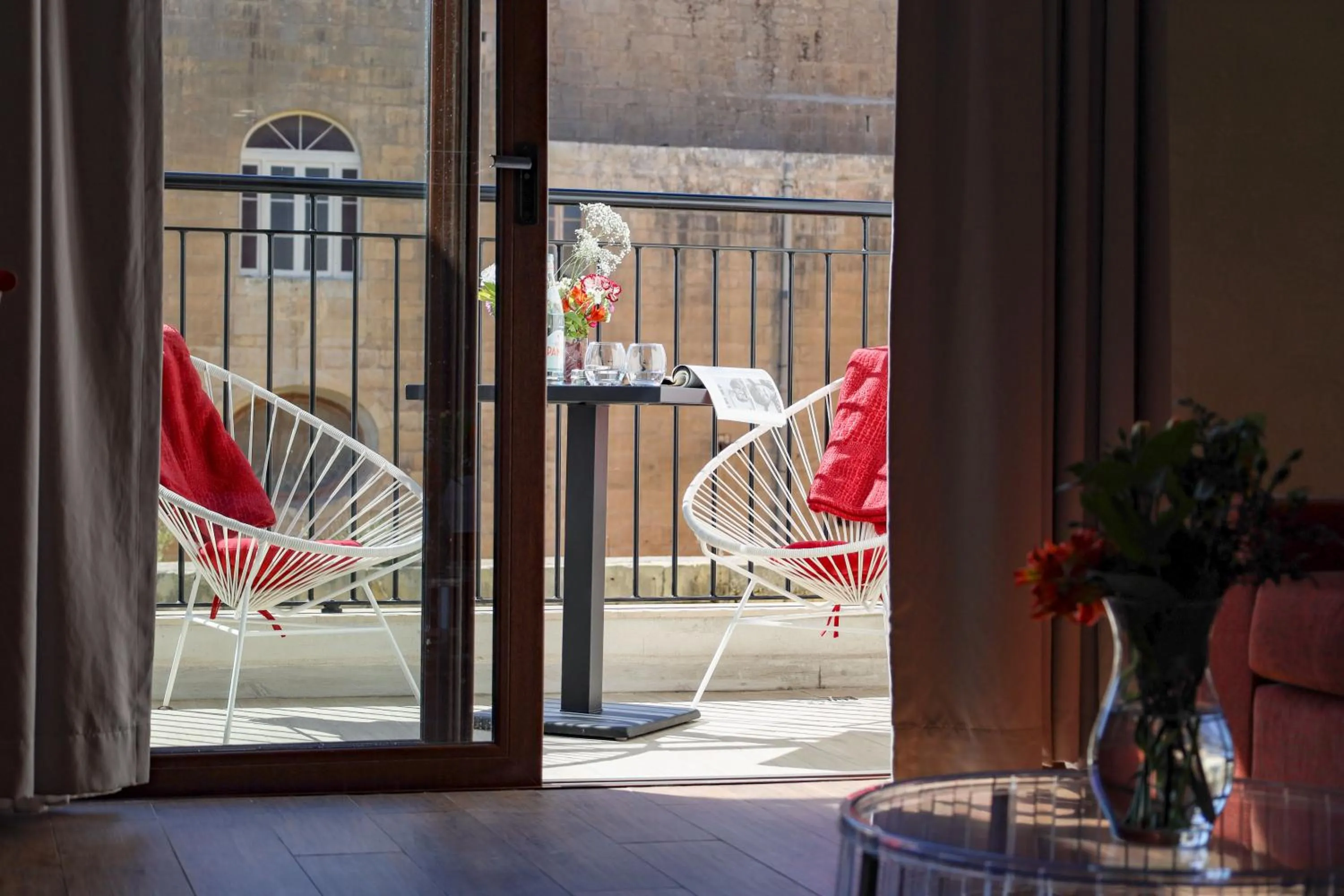 Balcony/Terrace in Adelphi Boutique Hotel