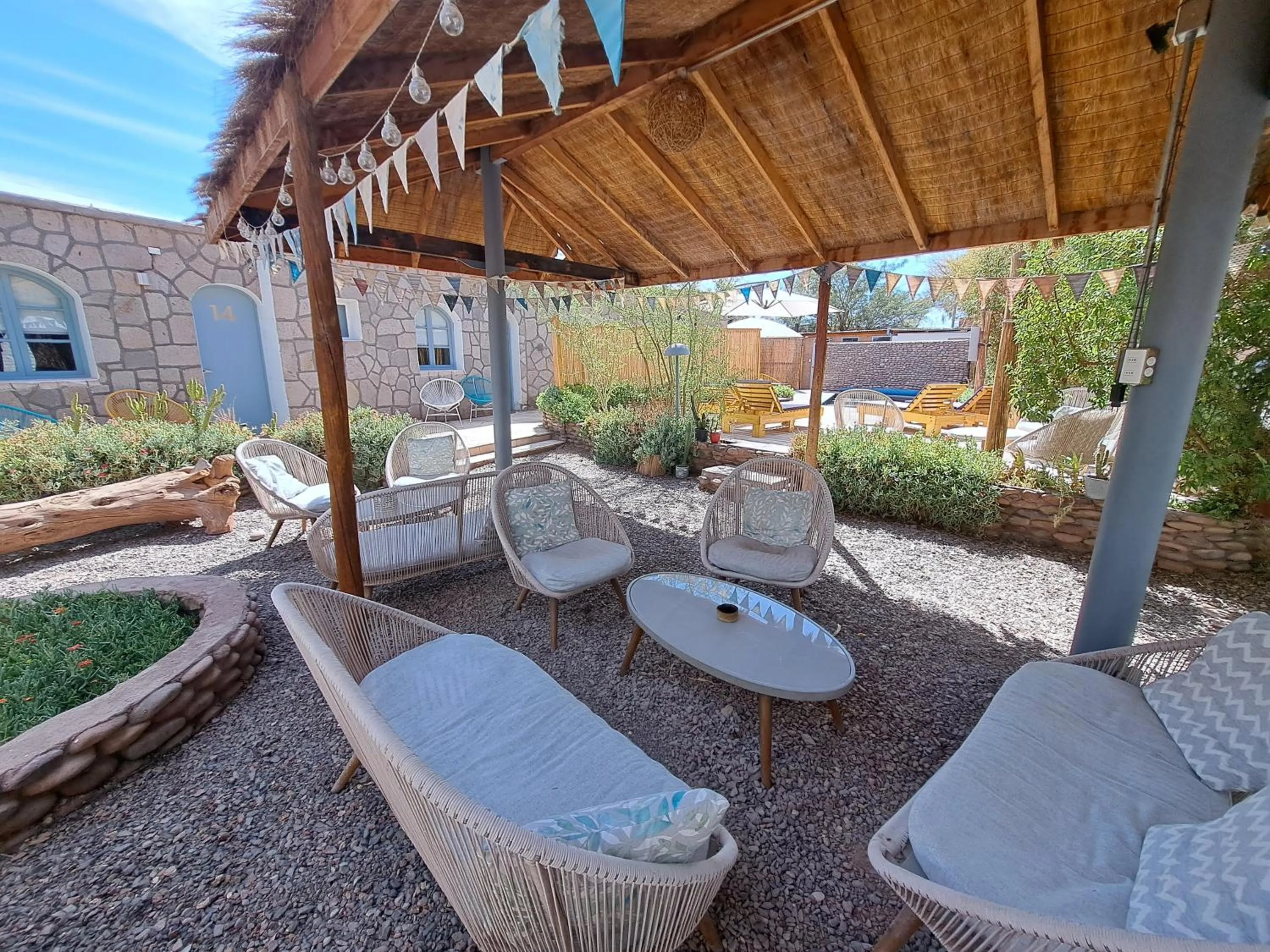Garden in Hotel Jardin Atacama