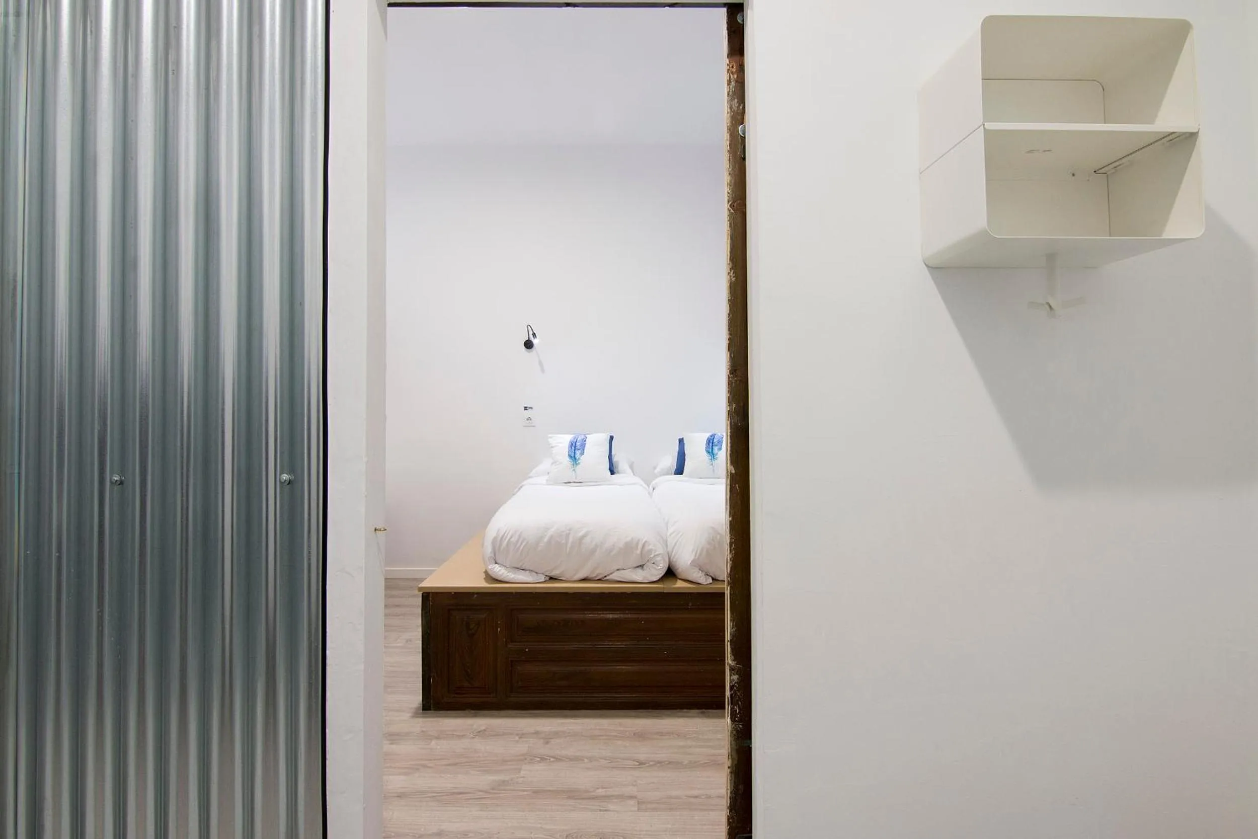 Decorative detail, Bed in ECO Hostel