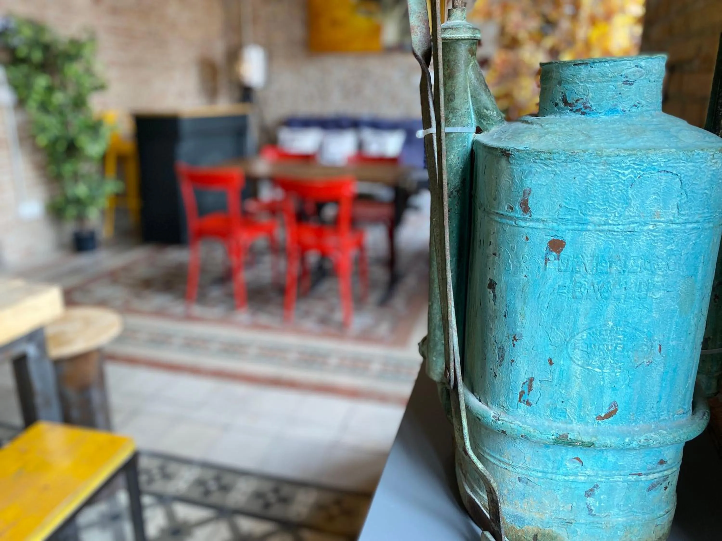 Living room in ECO Hostel