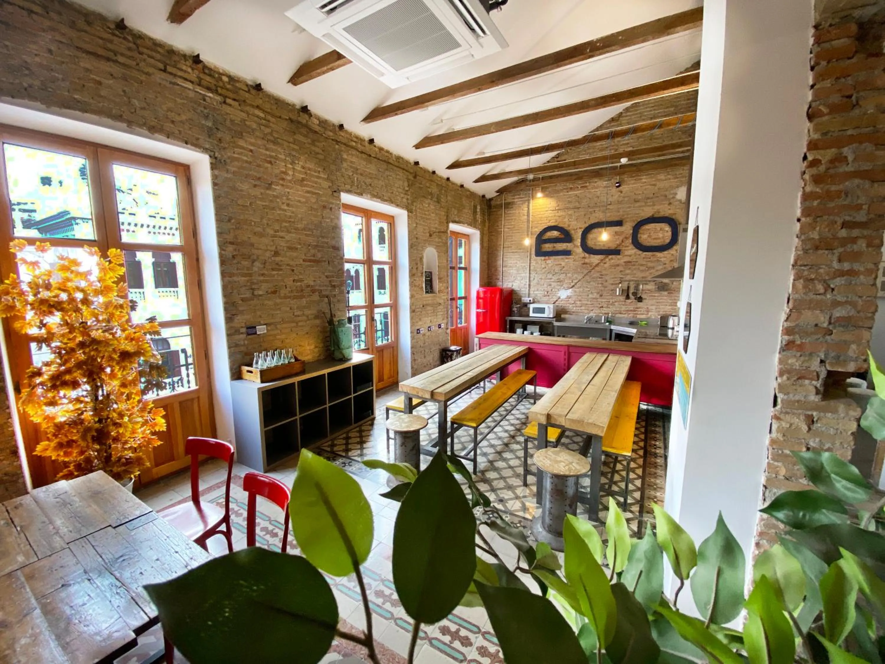 Lounge or bar in ECO Hostel