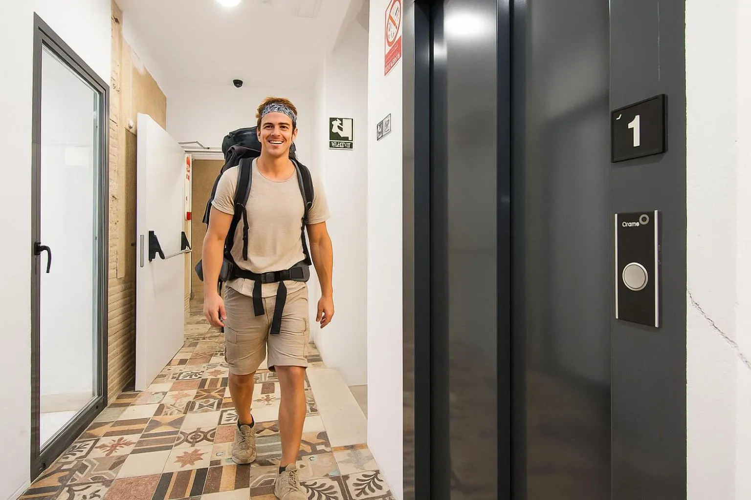 People in ECO Hostel