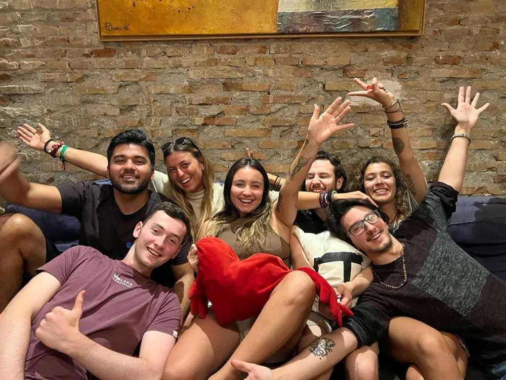 People in ECO Hostel