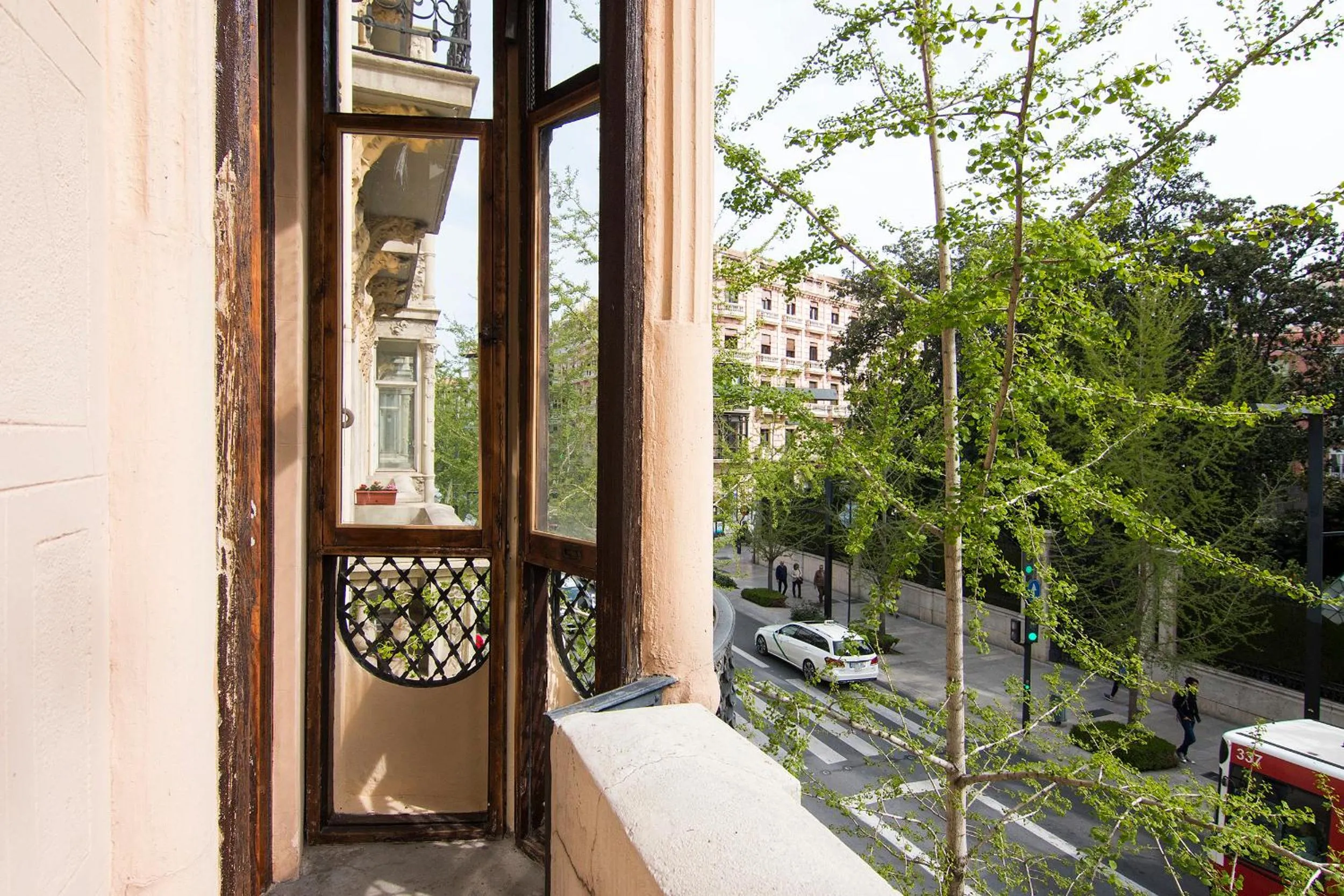 Facade/entrance in ECO Hostel
