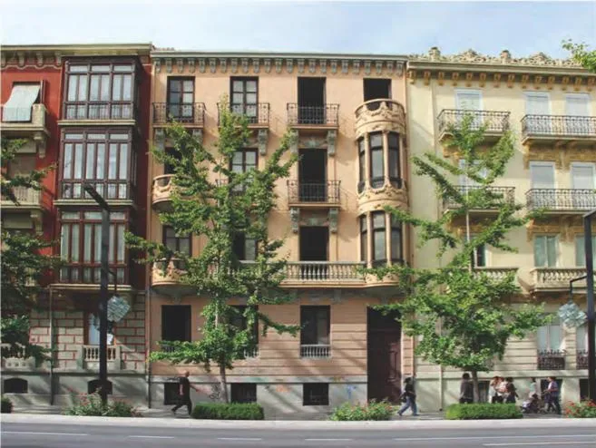 Facade/entrance in ECO Hostel