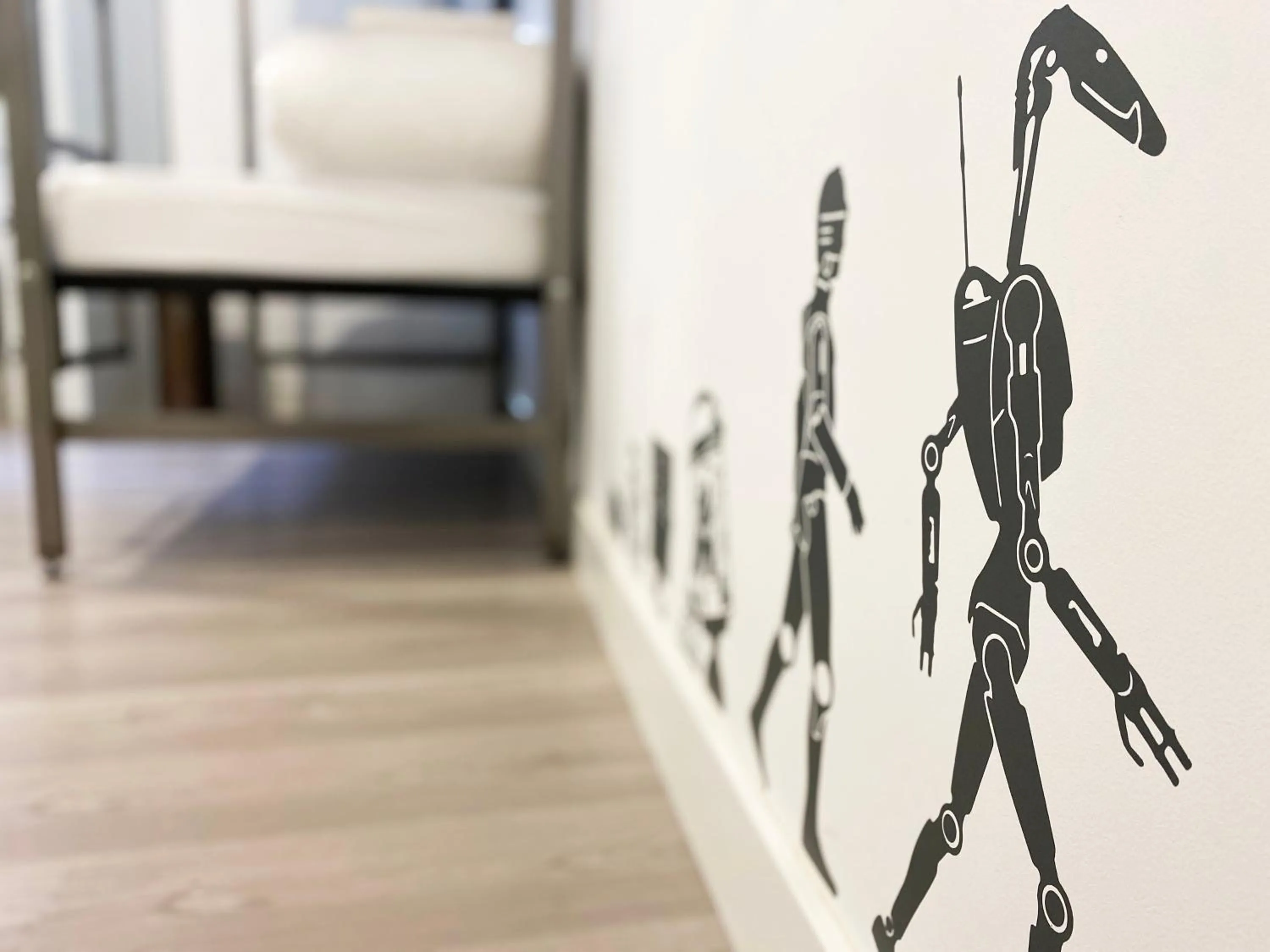 Decorative detail in ECO Hostel