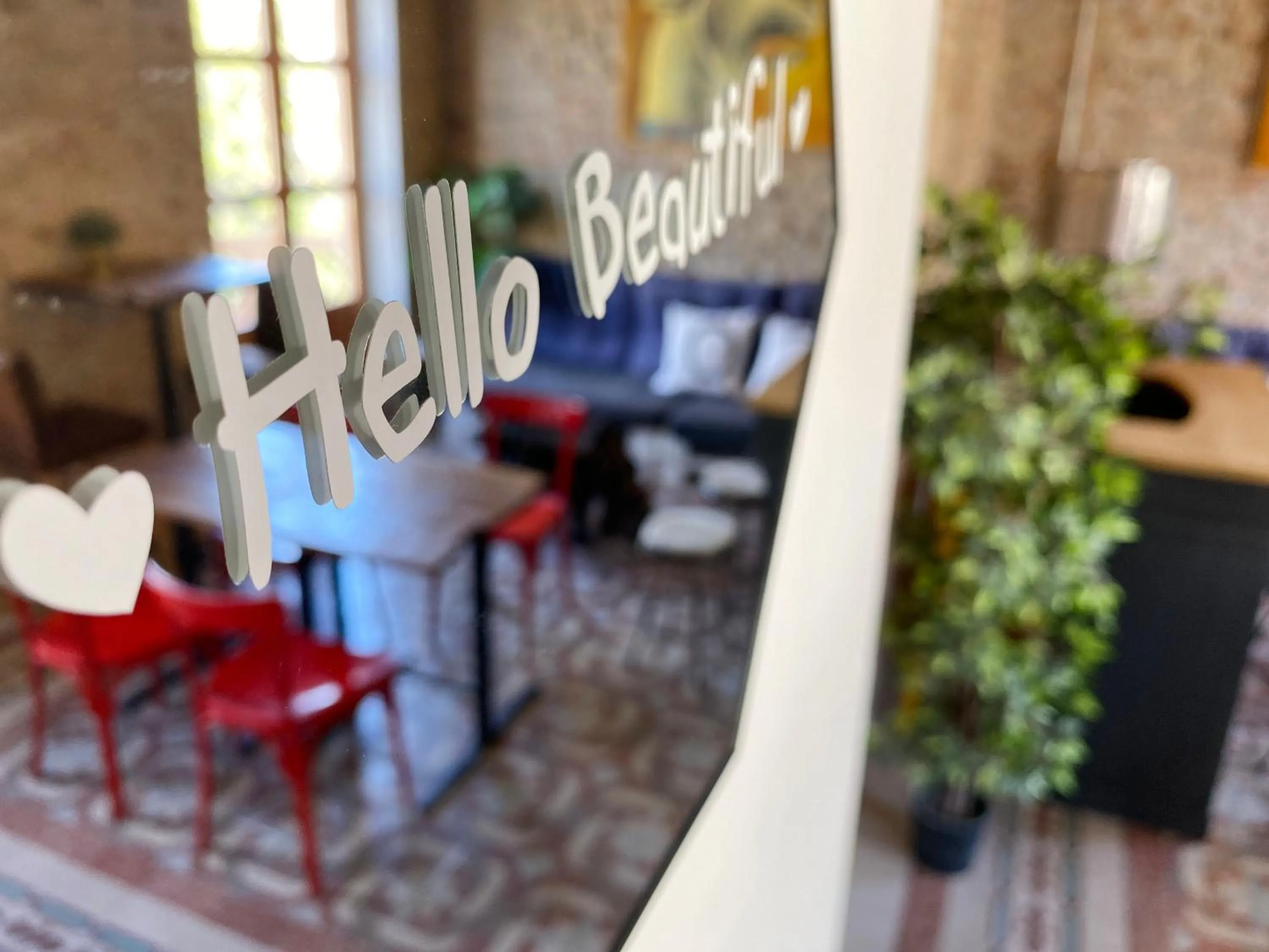 Living room in ECO Hostel