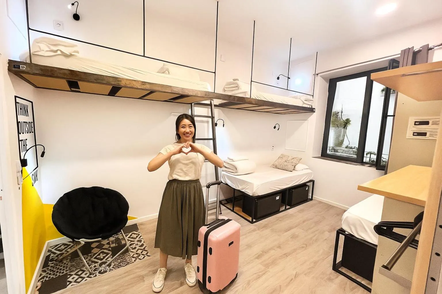 People, Bed in ECO Hostel