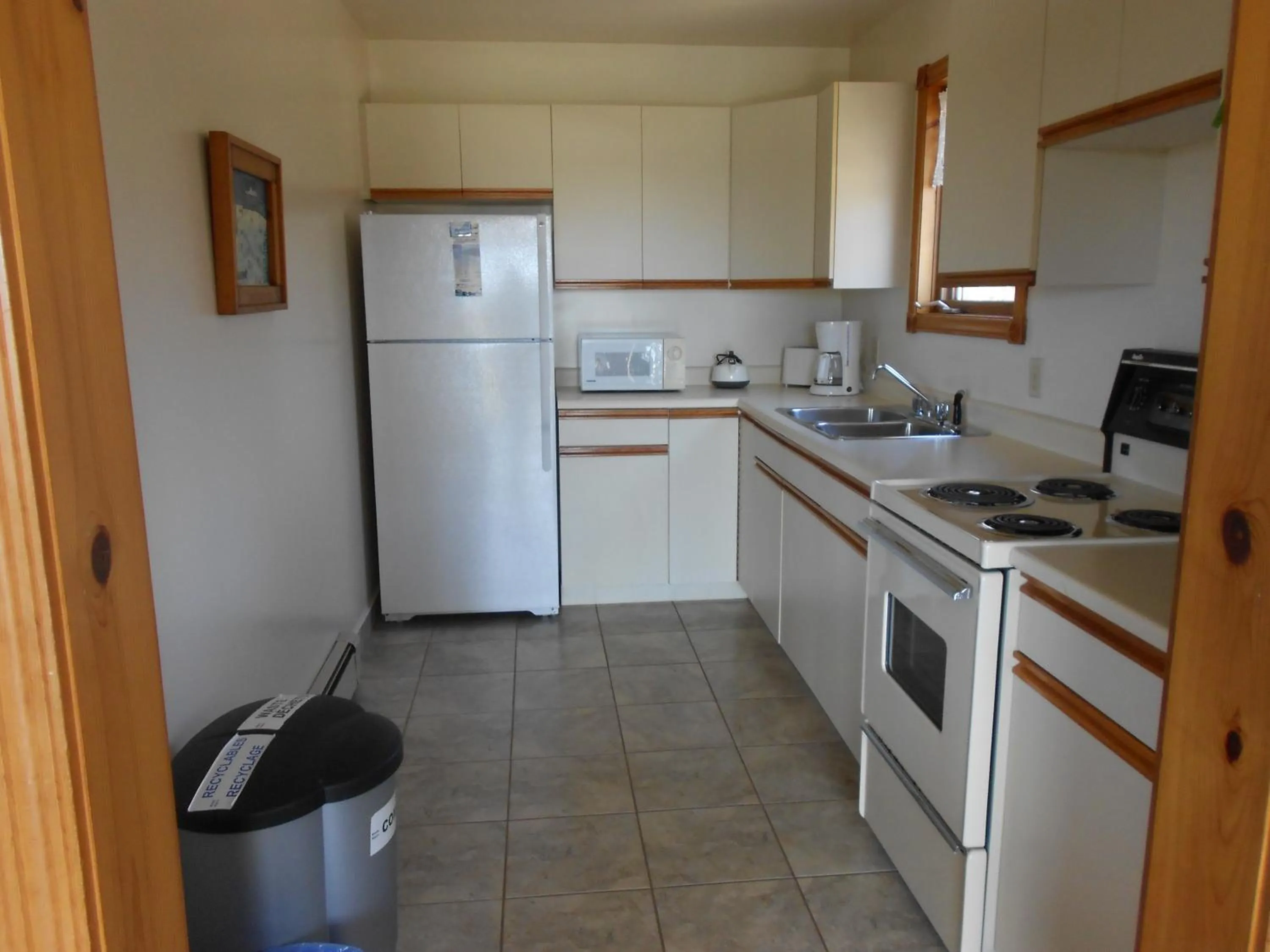 Kitchen or kitchenette in Shaw's Hotel & Cottages