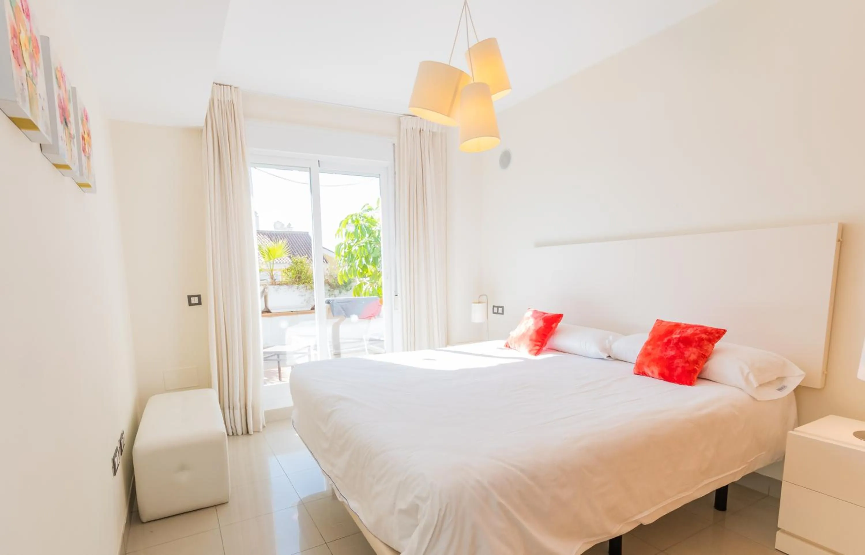 Bed in Cortijo Del Mar Resort