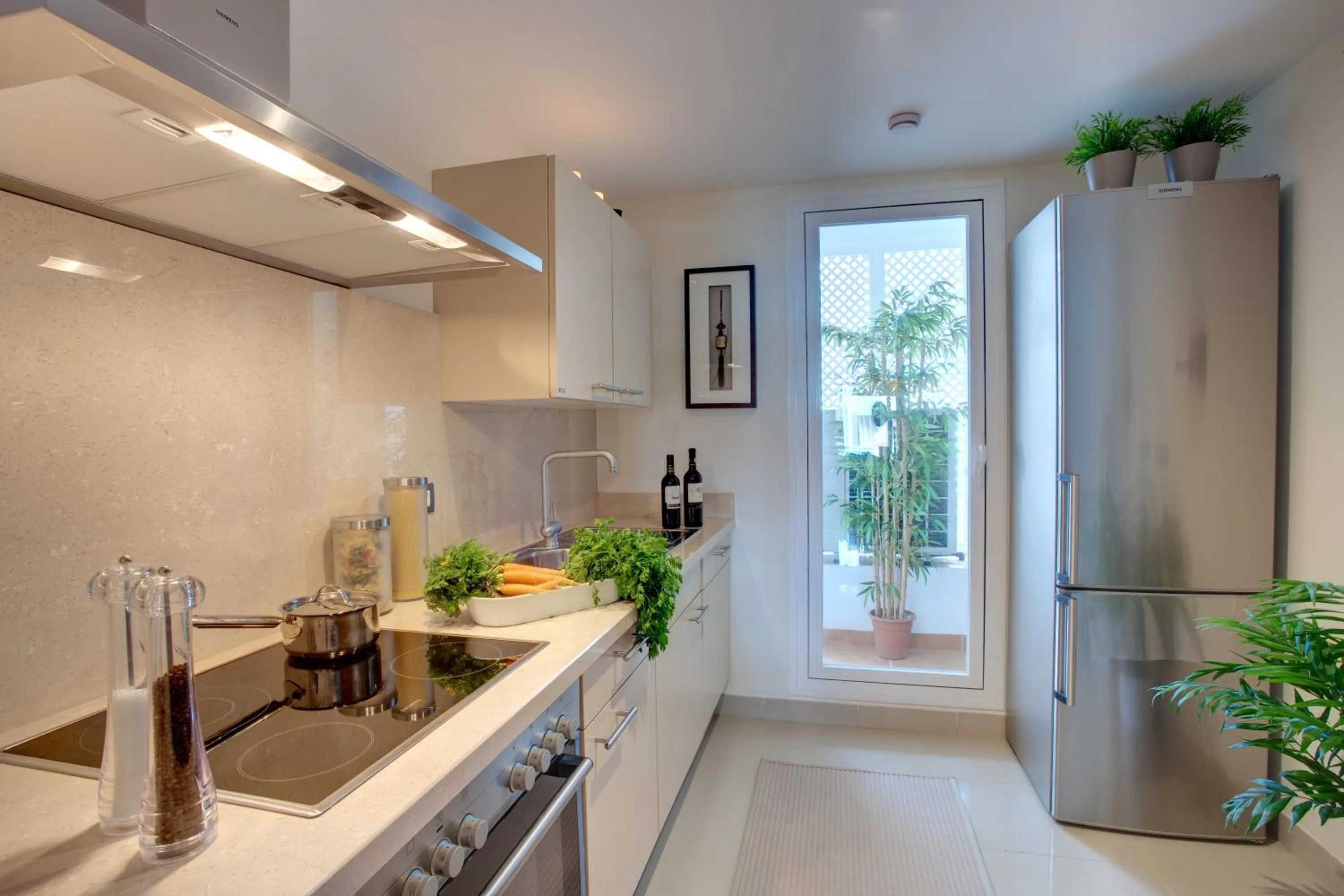 Kitchen or kitchenette in Cortijo Del Mar Resort