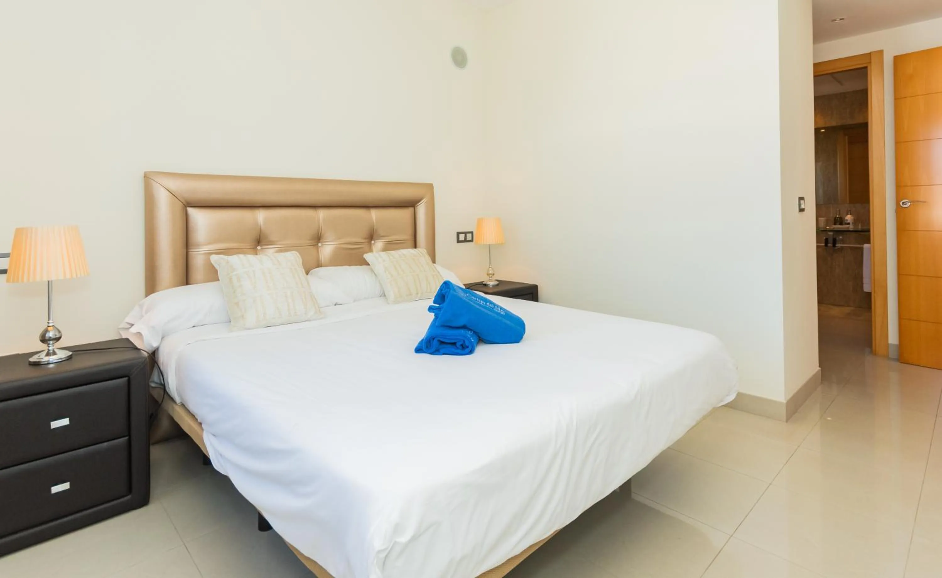 Bed in Cortijo Del Mar Resort