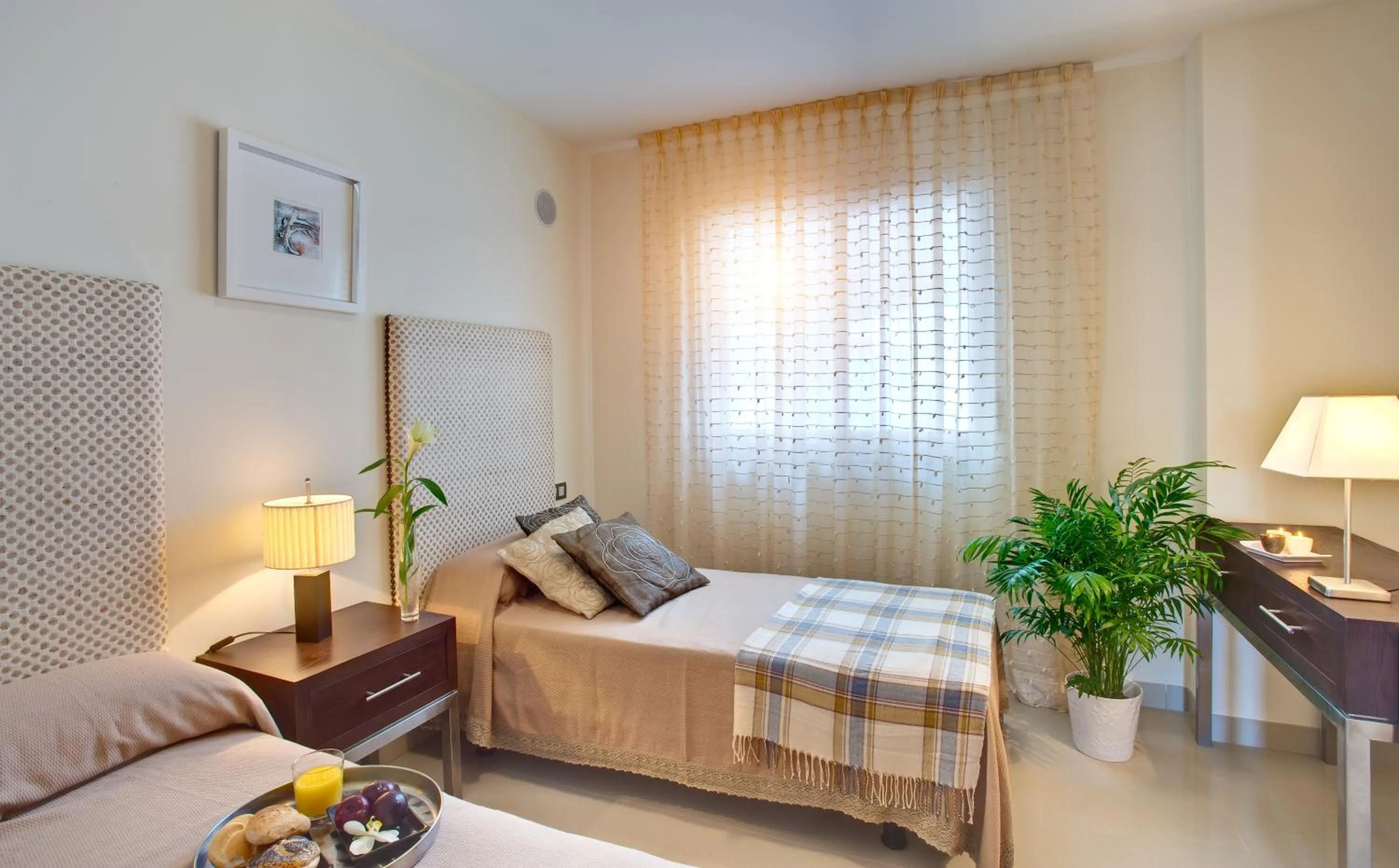 Bed in Cortijo Del Mar Resort